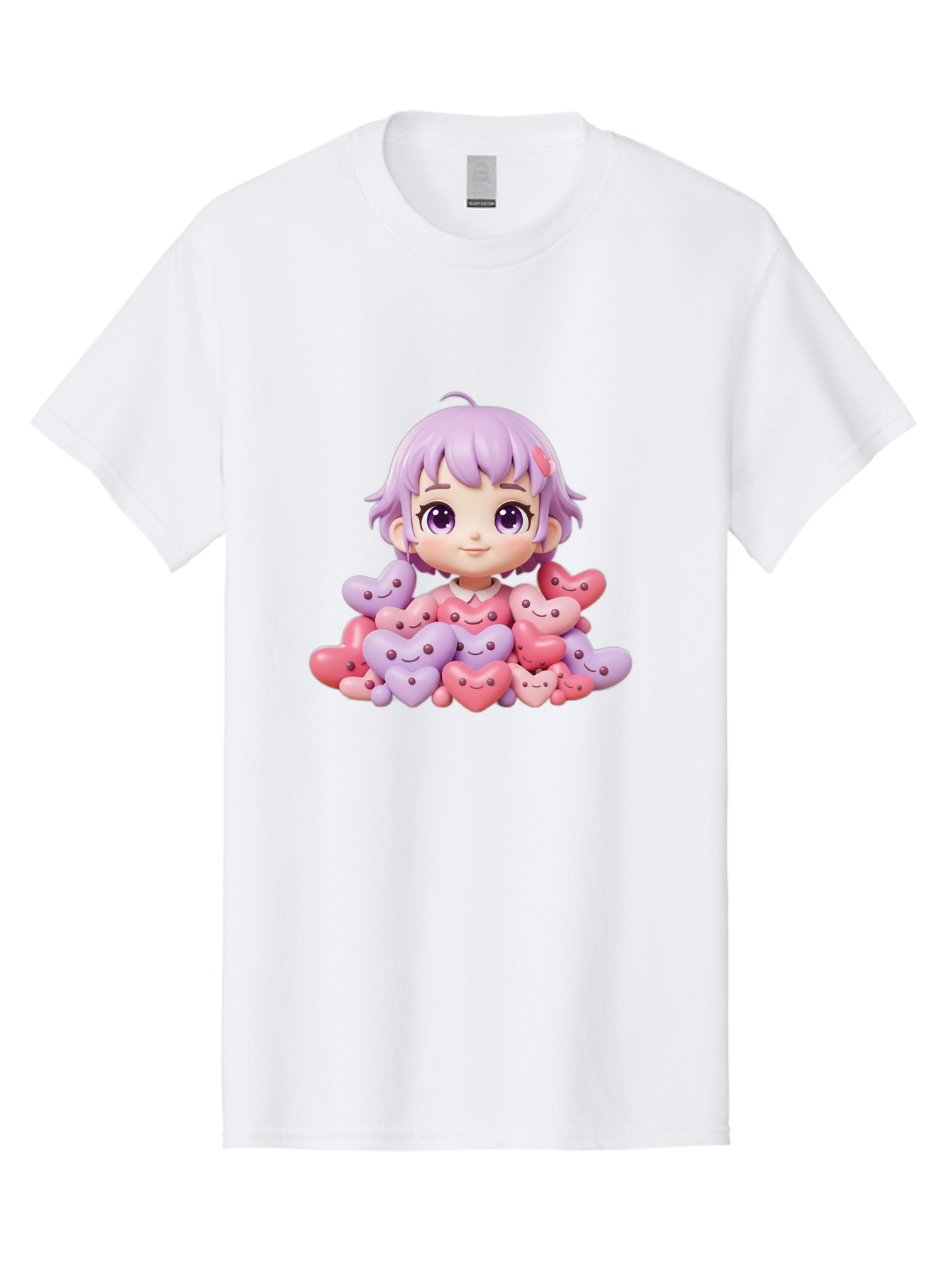 Chibi-Girl-With-Hearts Men'S Graphic Tee, 100% Cotton, Comfortable Casual Summer Wear, Machine Washable, Vintage Camera, Old Camera, Antique Camera, Black Camera, Classic Photography, Photography Equipment, Nostalgic Device, Film Camera, Bak241