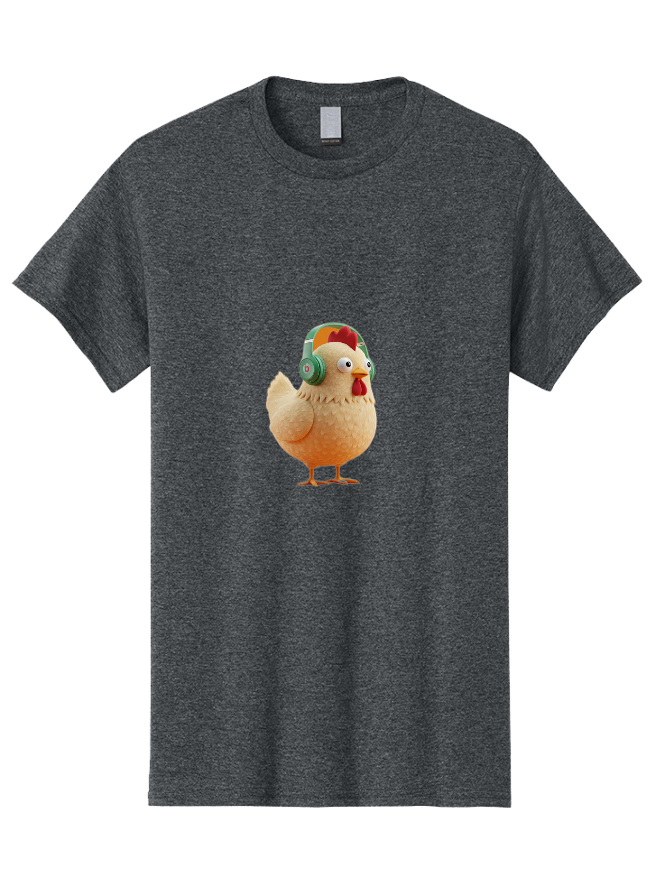 Chicken-Headphones Men'S Graphic Tee, 100% Cotton, Comfortable Casual Summer Wear, Machine Washable, Vintage Camera, Old Camera, Antique Camera, Black Camera, Classic Photography, Photography Equipment, Nostalgic Device, Film Camera, Bak242