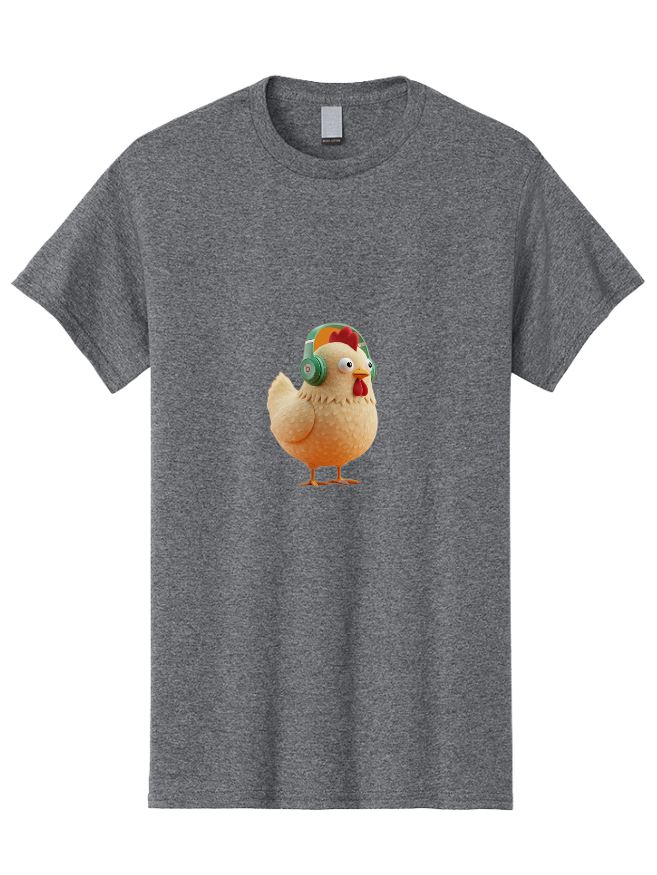Chicken-Headphones Men'S Graphic Tee, 100% Cotton, Comfortable Casual Summer Wear, Machine Washable, Vintage Camera, Old Camera, Antique Camera, Black Camera, Classic Photography, Photography Equipment, Nostalgic Device, Film Camera, Bak242