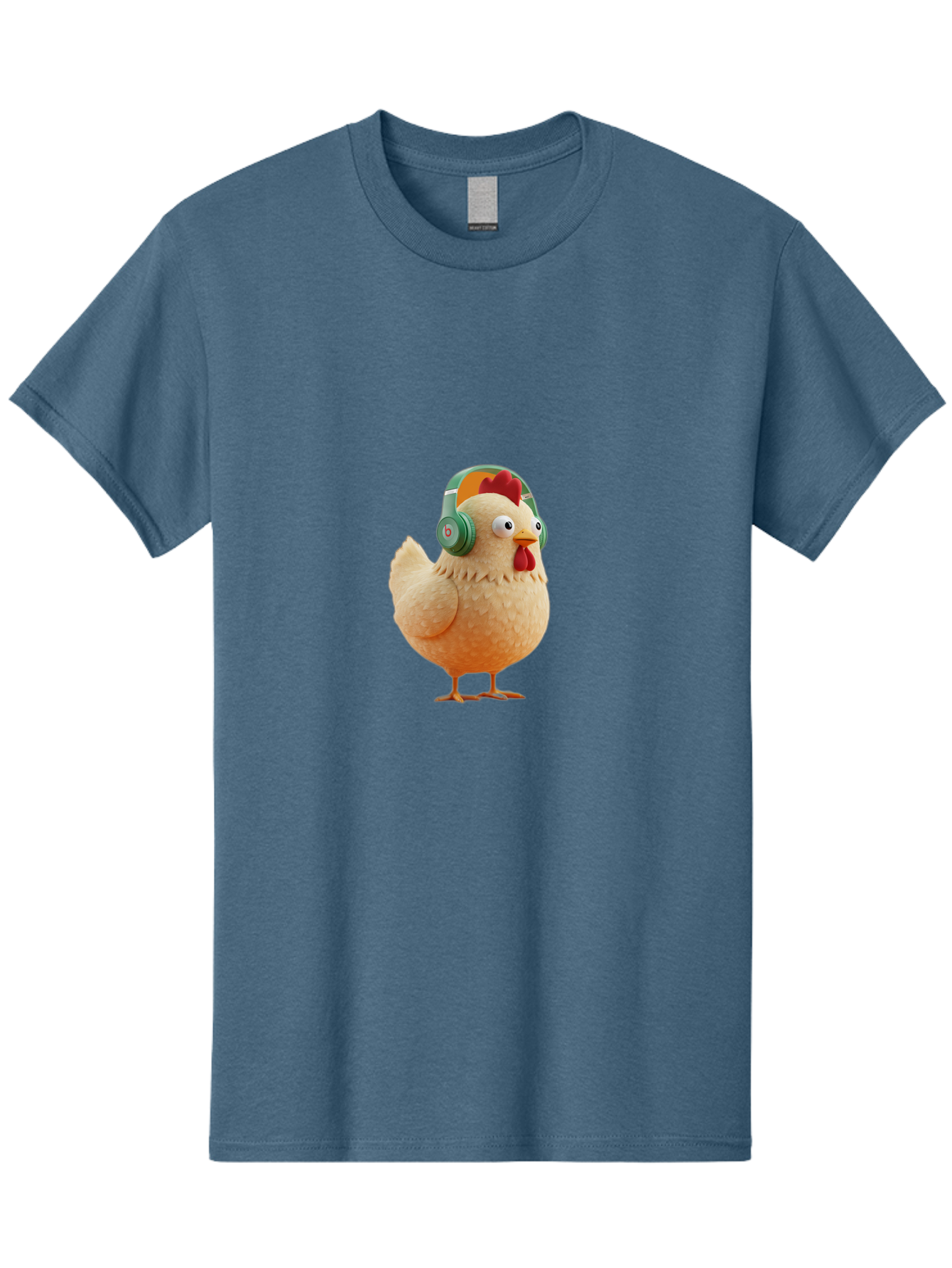 Chicken-Headphones Men'S Graphic Tee, 100% Cotton, Comfortable Casual Summer Wear, Machine Washable, Vintage Camera, Old Camera, Antique Camera, Black Camera, Classic Photography, Photography Equipment, Nostalgic Device, Film Camera, Bak242