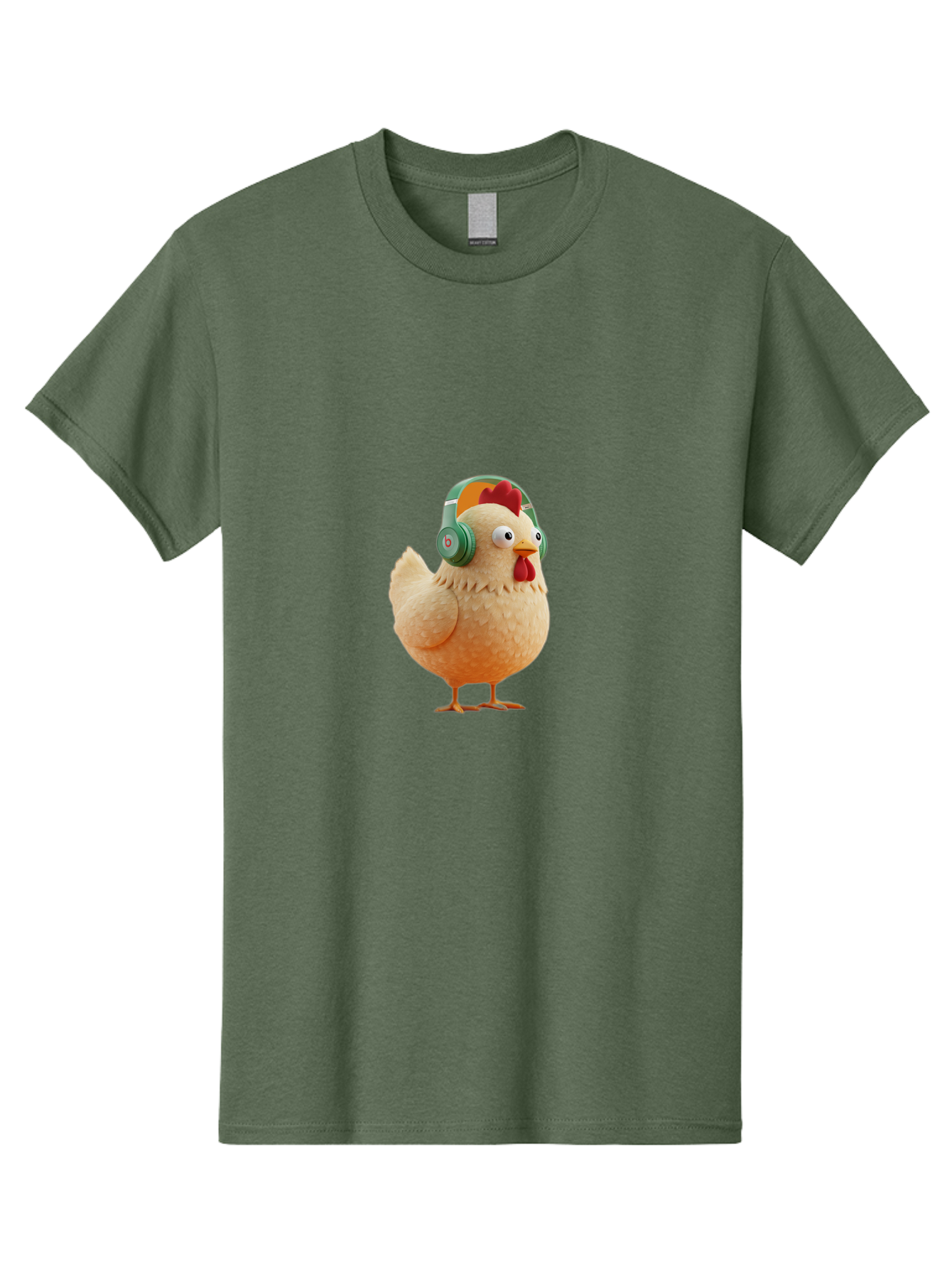 Chicken-Headphones Men'S Graphic Tee, 100% Cotton, Comfortable Casual Summer Wear, Machine Washable, Vintage Camera, Old Camera, Antique Camera, Black Camera, Classic Photography, Photography Equipment, Nostalgic Device, Film Camera, Bak242