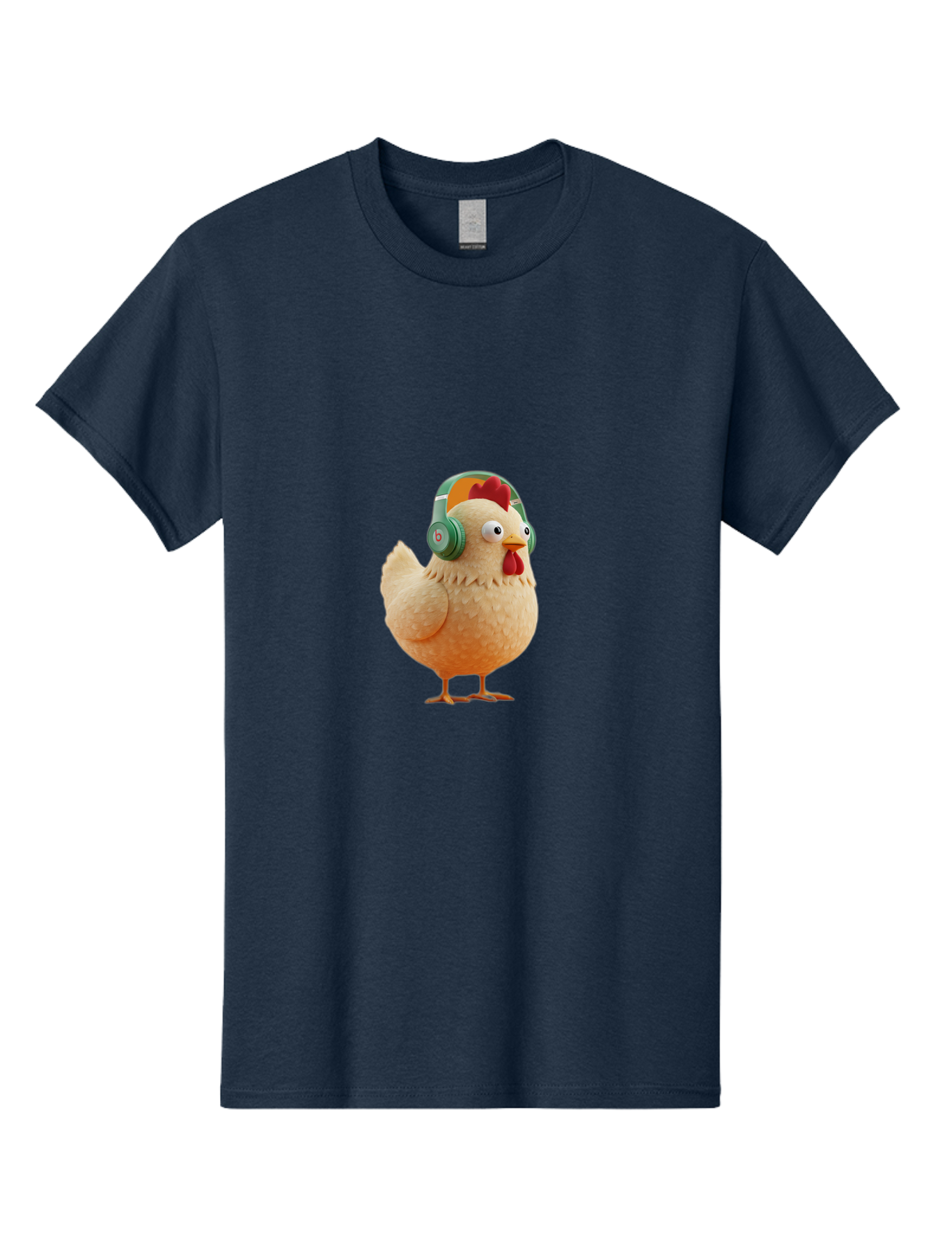 Chicken-Headphones Men'S Graphic Tee, 100% Cotton, Comfortable Casual Summer Wear, Machine Washable, Vintage Camera, Old Camera, Antique Camera, Black Camera, Classic Photography, Photography Equipment, Nostalgic Device, Film Camera, Bak242