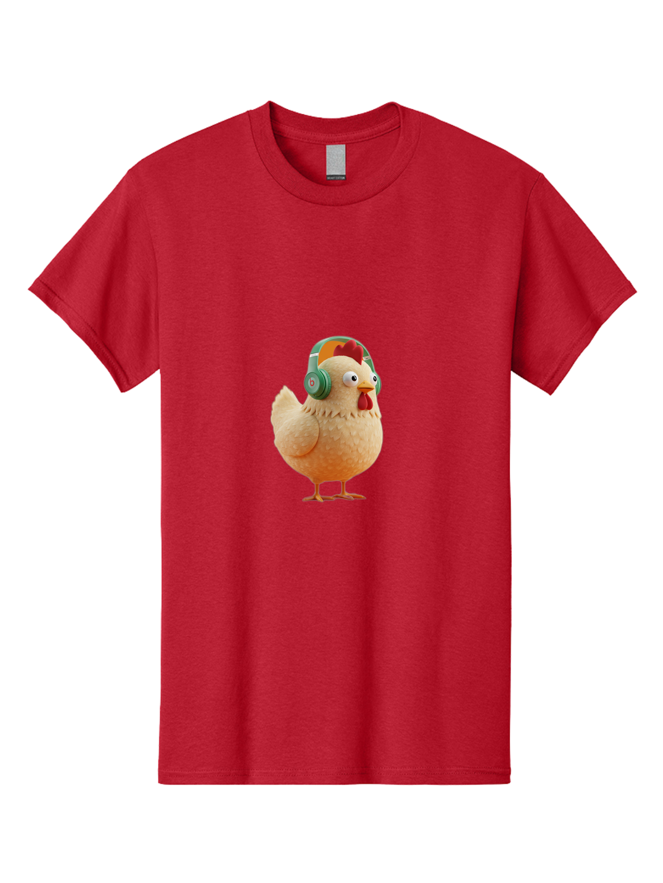 Chicken-Headphones Men'S Graphic Tee, 100% Cotton, Comfortable Casual Summer Wear, Machine Washable, Vintage Camera, Old Camera, Antique Camera, Black Camera, Classic Photography, Photography Equipment, Nostalgic Device, Film Camera, Bak242