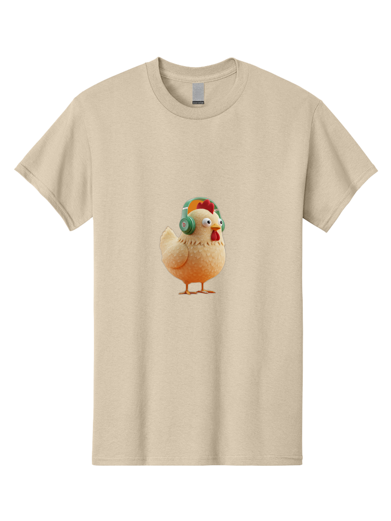 Chicken-Headphones Men'S Graphic Tee, 100% Cotton, Comfortable Casual Summer Wear, Machine Washable, Vintage Camera, Old Camera, Antique Camera, Black Camera, Classic Photography, Photography Equipment, Nostalgic Device, Film Camera, Bak242
