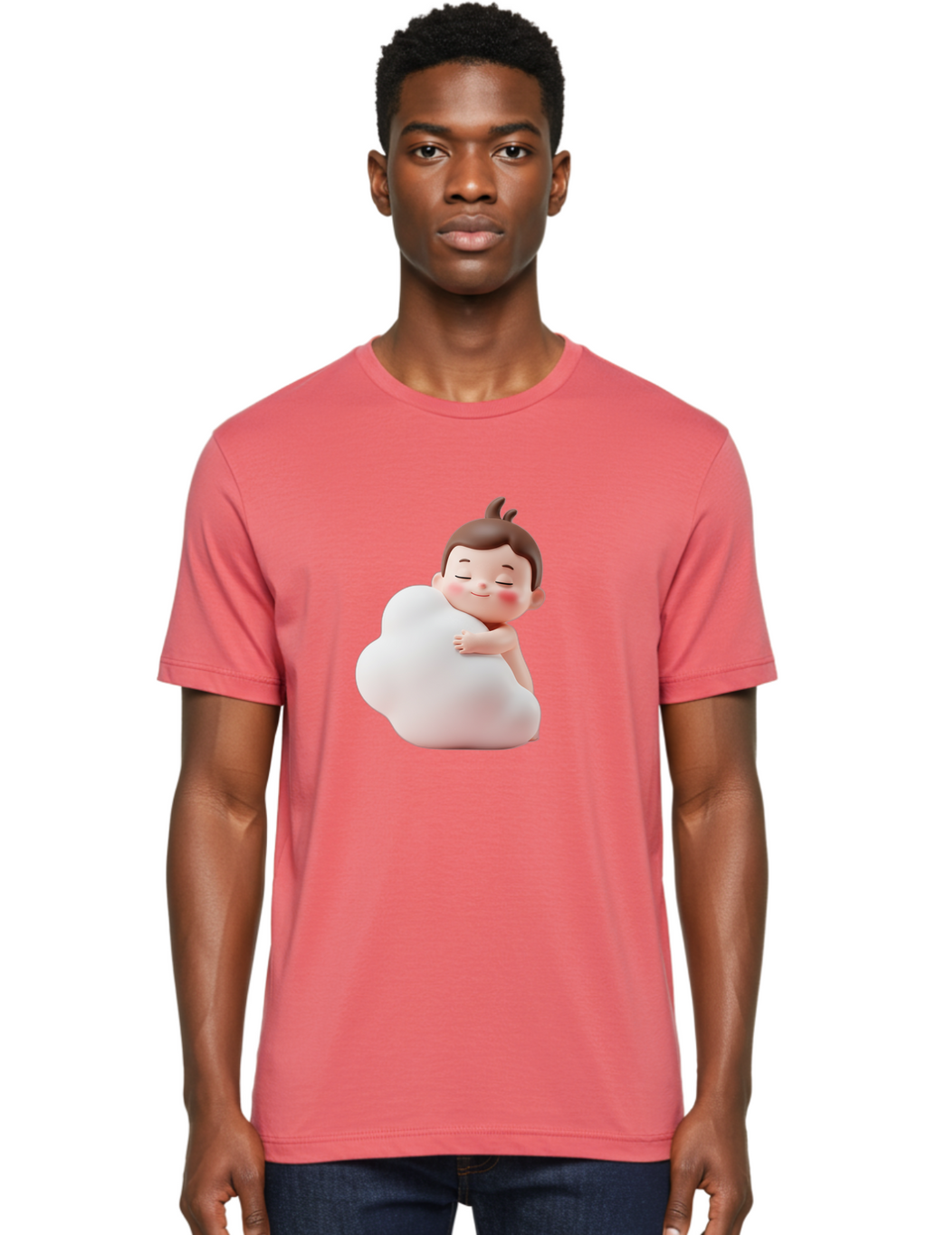 Child-Hugging-Cloud Men'S Graphic Tee, 100% Cotton, Comfortable Casual Summer Wear, Machine Washable, Vintage Camera, Old Camera, Antique Camera, Black Camera, Classic Photography, Photography Equipment, Nostalgic Device, Film Camera, Bak244