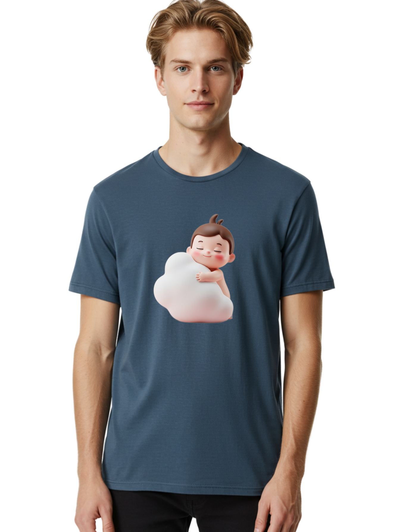 Child-Hugging-Cloud Men'S Graphic Tee, 100% Cotton, Comfortable Casual Summer Wear, Machine Washable, Vintage Camera, Old Camera, Antique Camera, Black Camera, Classic Photography, Photography Equipment, Nostalgic Device, Film Camera, Bak244