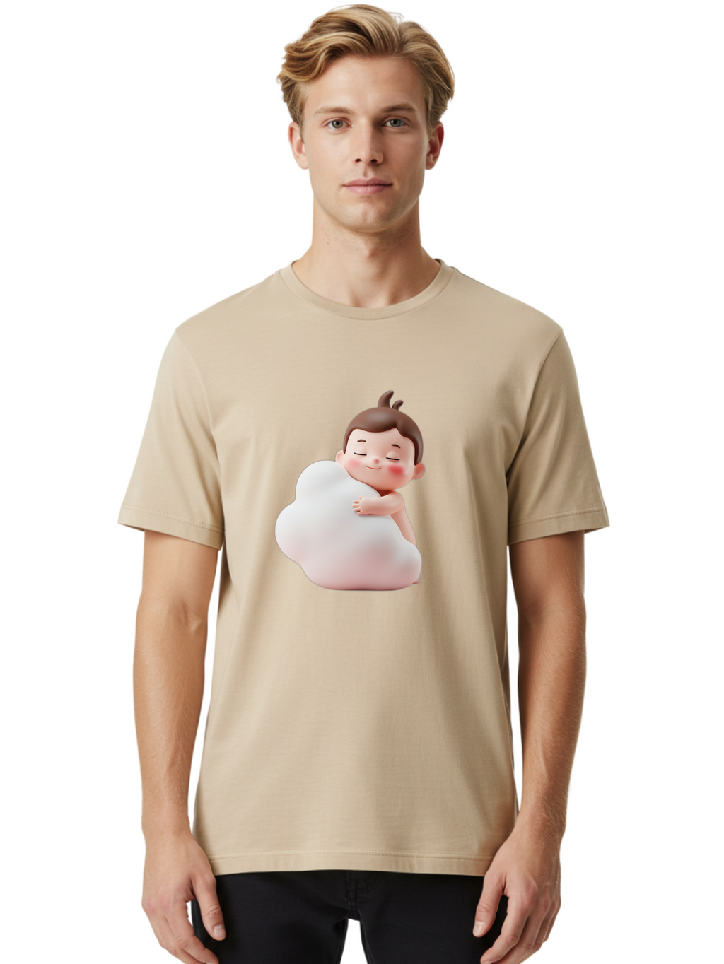 Child-Hugging-Cloud Men'S Graphic Tee, 100% Cotton, Comfortable Casual Summer Wear, Machine Washable, Vintage Camera, Old Camera, Antique Camera, Black Camera, Classic Photography, Photography Equipment, Nostalgic Device, Film Camera, Bak244