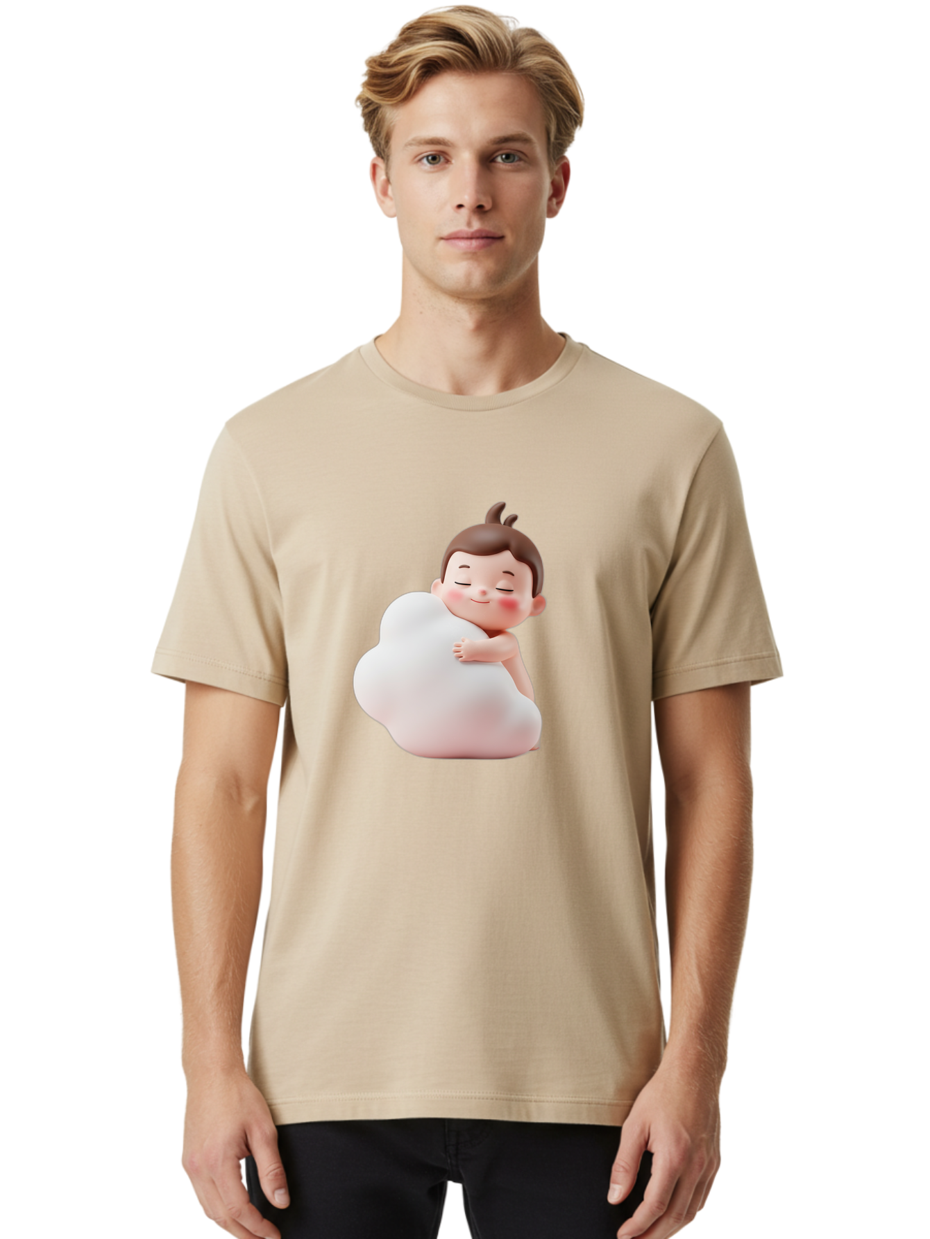 Child-Hugging-Cloud Men'S Graphic Tee, 100% Cotton, Comfortable Casual Summer Wear, Machine Washable, Vintage Camera, Old Camera, Antique Camera, Black Camera, Classic Photography, Photography Equipment, Nostalgic Device, Film Camera, Bak244