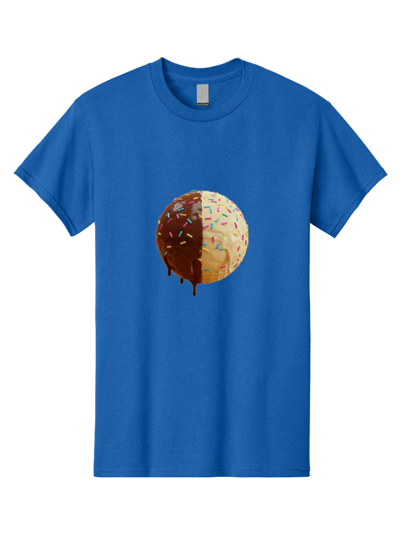 Chocolate-And-Vanilla-Ice-Cream Men'S Graphic Tee, 100% Cotton, Comfortable Casual Summer Wear, Machine Washable, Vintage Camera, Old Camera, Antique Camera, Black Camera, Classic Photography, Photography Equipment, Nostalgic Device, Bak246