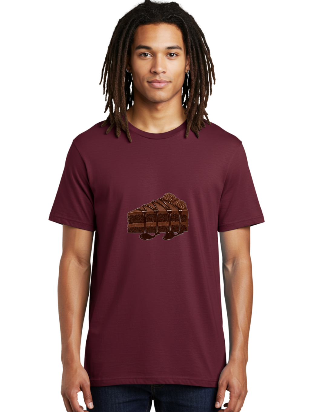 Chocolate-Cake-1 Men'S Graphic Tee, 100% Cotton, Comfortable Casual Summer Wear, Machine Washable, Vintage Camera, Old Camera, Antique Camera, Black Camera, Classic Photography, Photography Equipment, Nostalgic Device, Film Camera, Camera Art Bak248