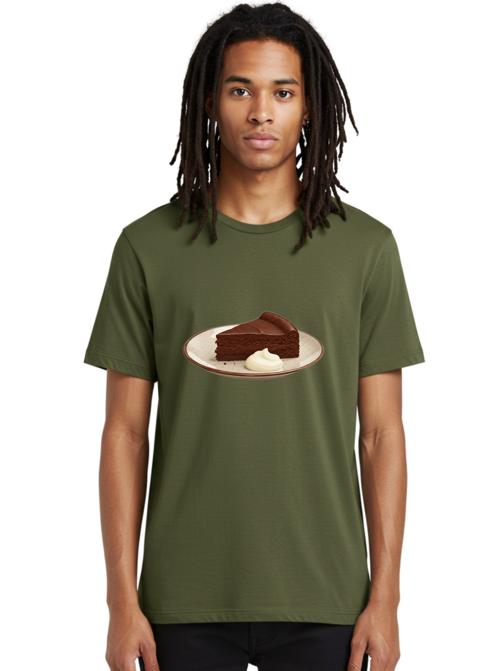 Chocolate-Cake-3 Men'S Graphic Tee, 100% Cotton, Comfortable Casual Summer Wear, Machine Washable, Vintage Camera, Old Camera, Antique Camera, Black Camera, Classic Photography, Photography Equipment, Nostalgic Device, Film Camera, Camera Art Bak250