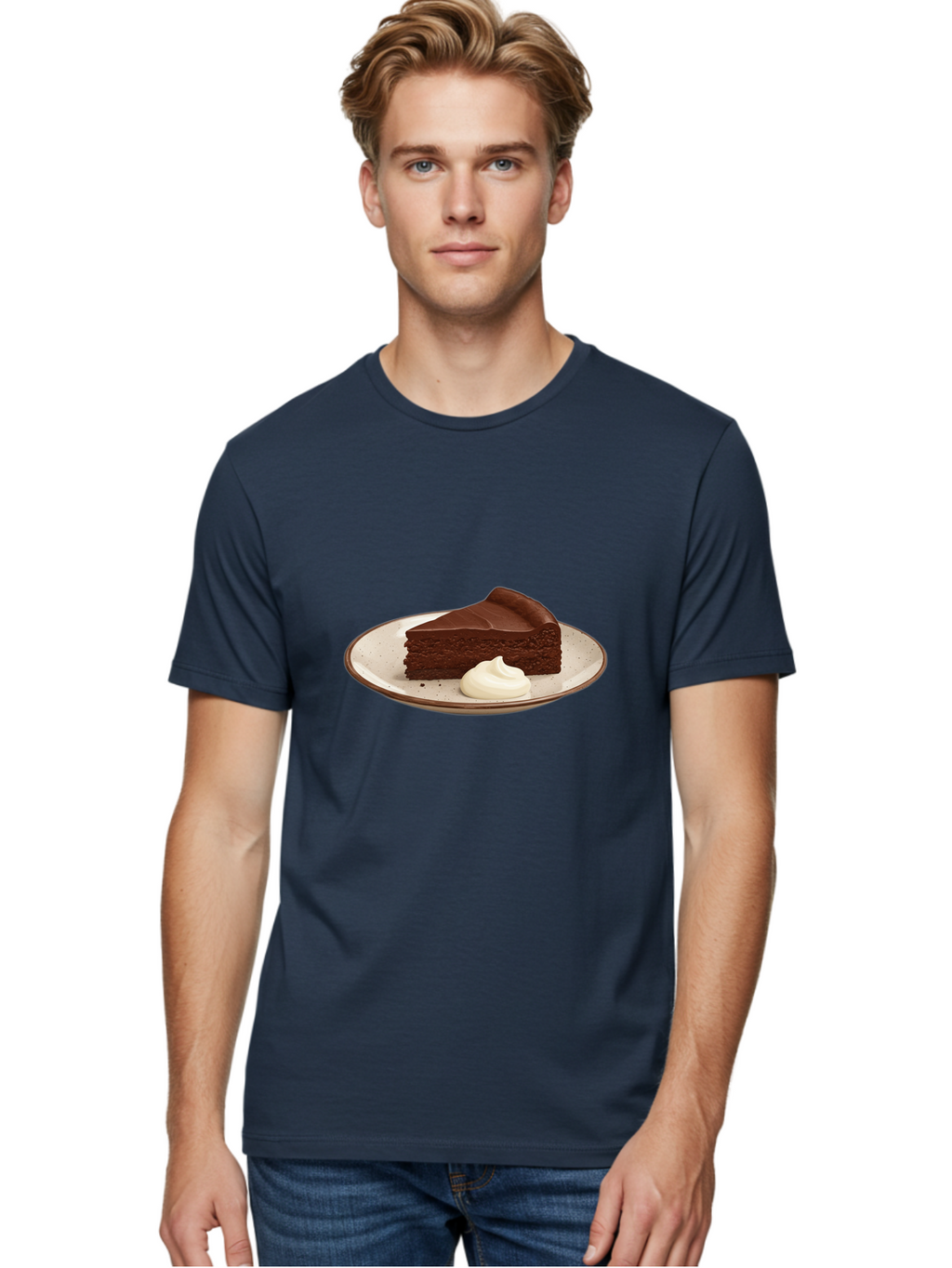 Chocolate-Cake-3 Men'S Graphic Tee, 100% Cotton, Comfortable Casual Summer Wear, Machine Washable, Vintage Camera, Old Camera, Antique Camera, Black Camera, Classic Photography, Photography Equipment, Nostalgic Device, Film Camera, Camera Art Bak250