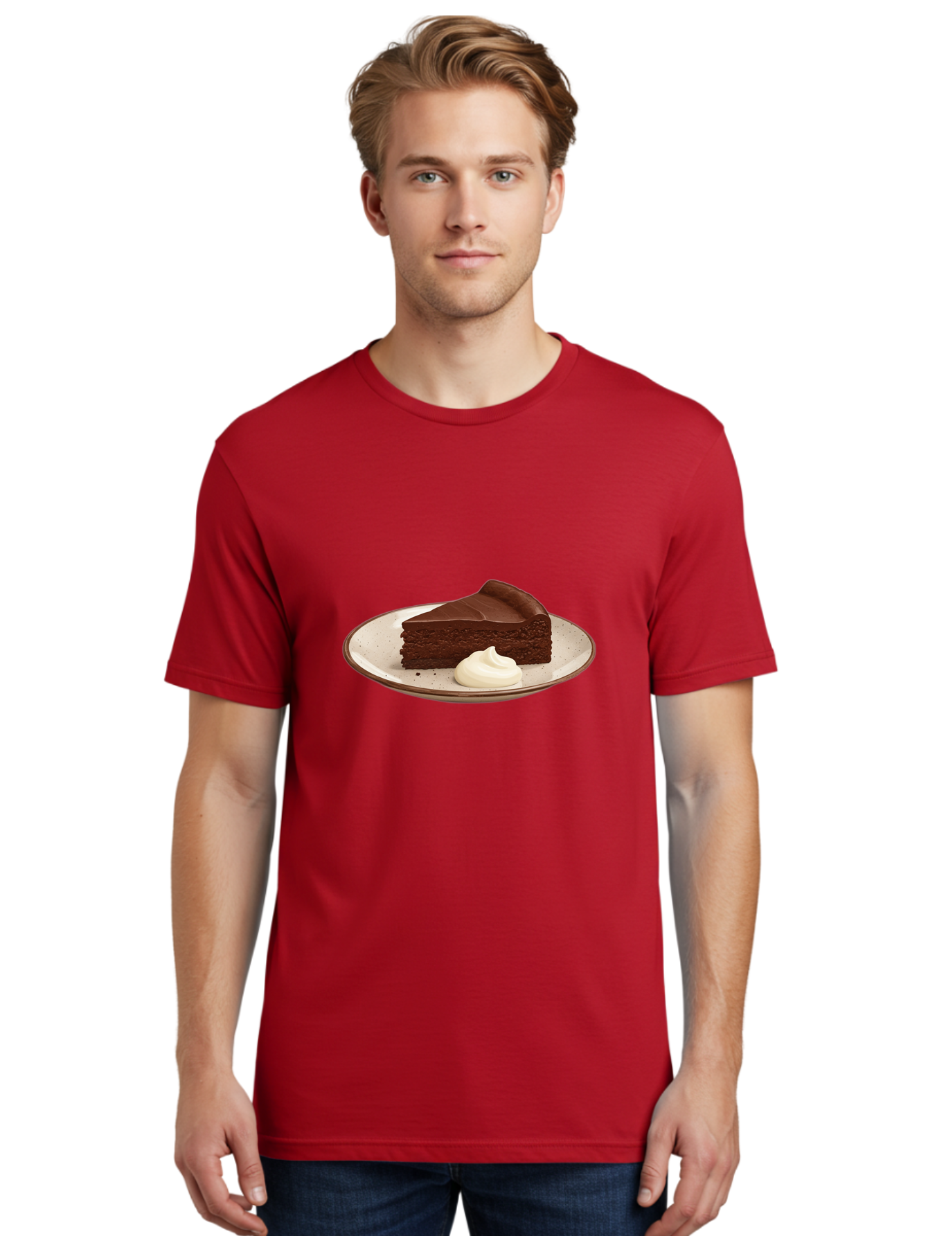 Chocolate-Cake-3 Men'S Graphic Tee, 100% Cotton, Comfortable Casual Summer Wear, Machine Washable, Vintage Camera, Old Camera, Antique Camera, Black Camera, Classic Photography, Photography Equipment, Nostalgic Device, Film Camera, Camera Art Bak250