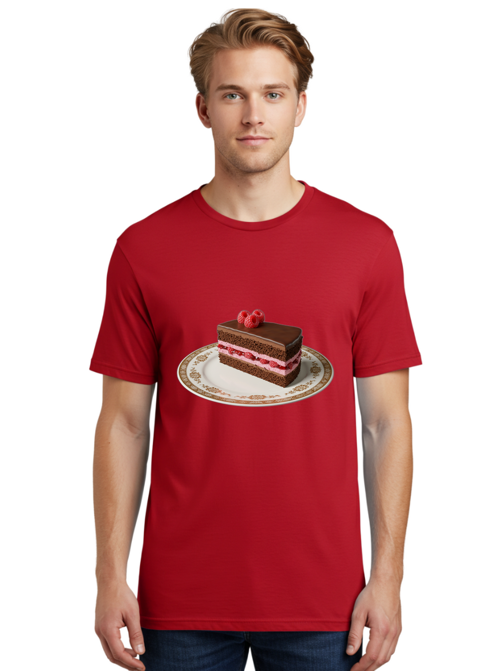 Chocolate-Cake Men'S Graphic Tee, 100% Cotton, Comfortable Casual Summer Wear, Machine Washable, Vintage Camera, Old Camera, Antique Camera, Black Camera, Classic Photography, Photography Equipment, Nostalgic Device, Film Camera, Camera Art Bak253