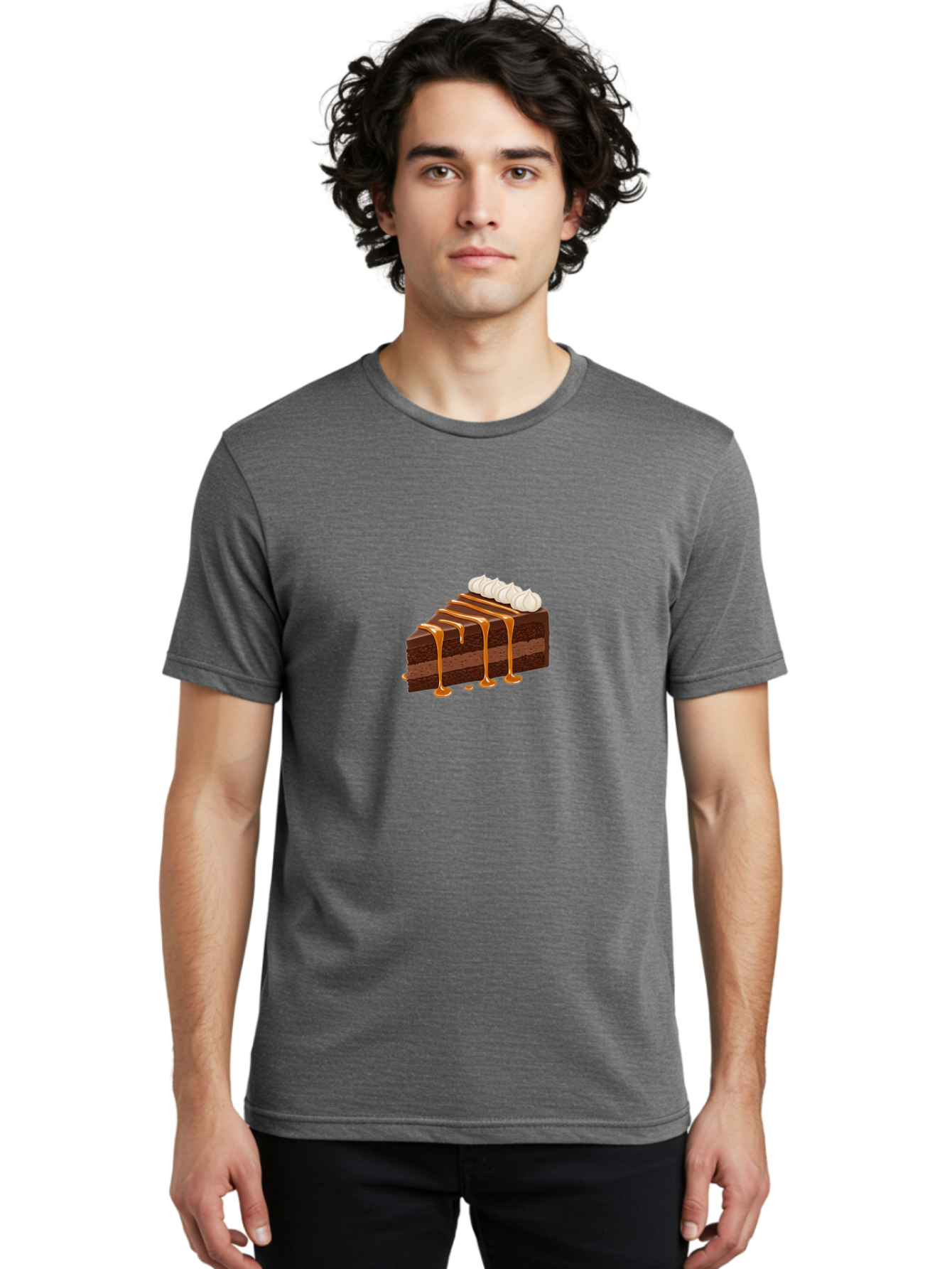 Chocolate-Layer-Cake Men'S Graphic Tee, 100% Cotton, Comfortable Casual Summer Wear, Machine Washable, Vintage Camera, Old Camera, Antique Camera, Black Camera, Classic Photography, Photography Equipment, Nostalgic Device, Film Camera, Bak258
