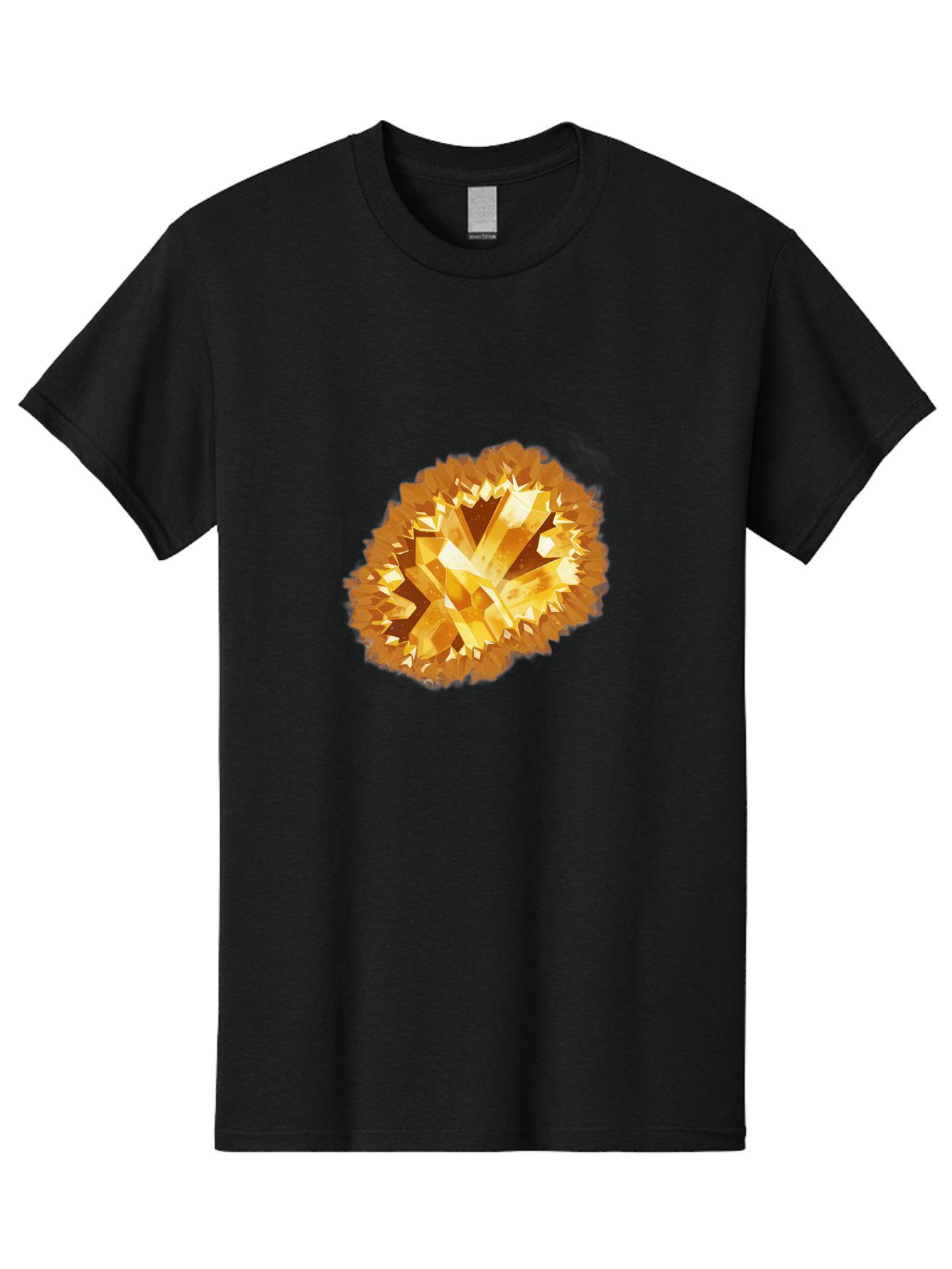 Citrine-Cluster Men'S Graphic Tee, 100% Cotton, Comfortable Casual Summer Wear, Machine Washable, Vintage Camera, Old Camera, Antique Camera, Black Camera, Classic Photography, Photography Equipment, Nostalgic Device, Film Camera, Camera Art Bak260