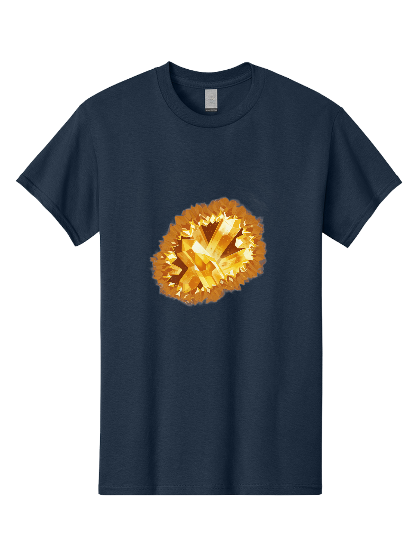 Citrine-Cluster Men'S Graphic Tee, 100% Cotton, Comfortable Casual Summer Wear, Machine Washable, Vintage Camera, Old Camera, Antique Camera, Black Camera, Classic Photography, Photography Equipment, Nostalgic Device, Film Camera, Camera Art Bak260
