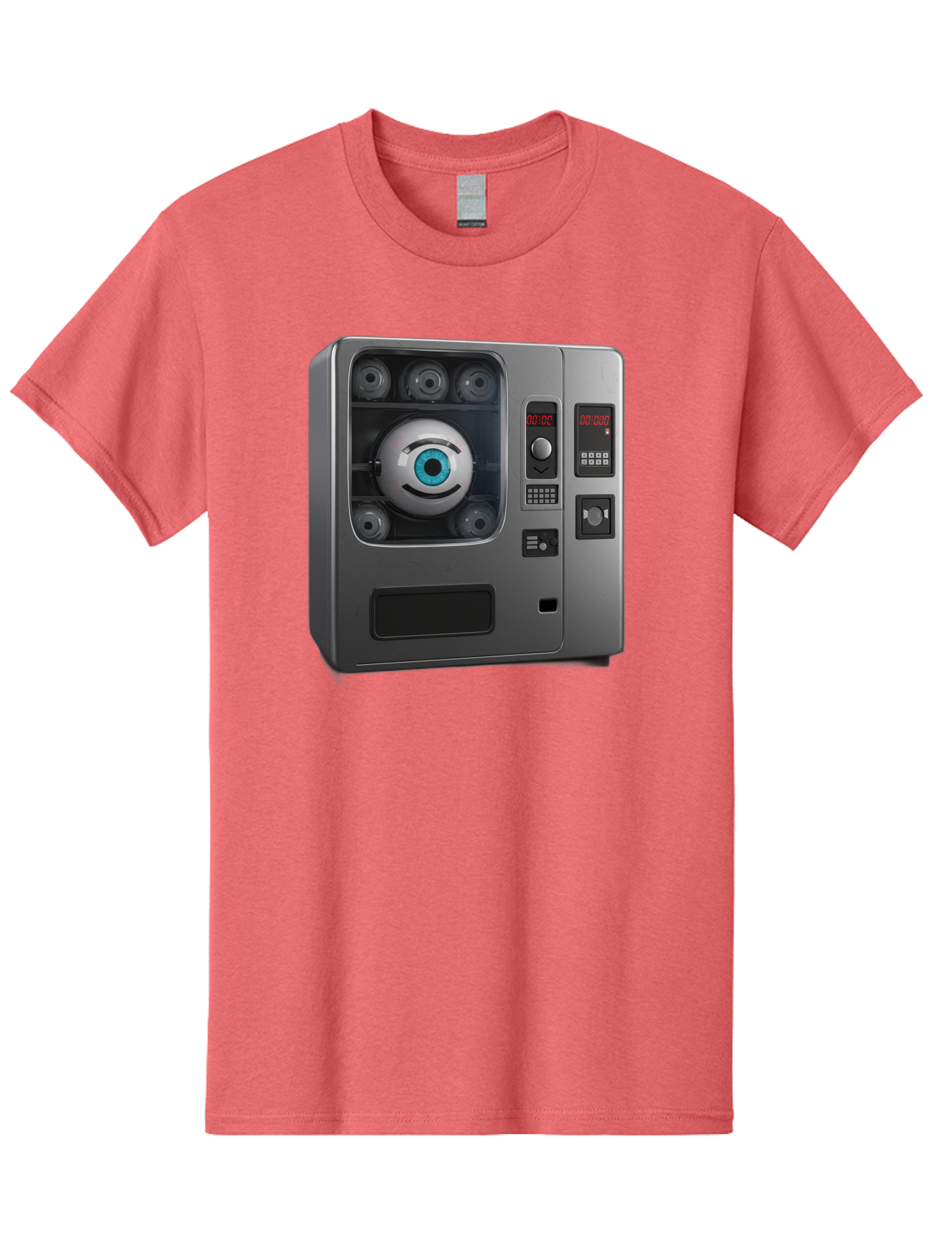 Claptrap Men'S Graphic Tee, 100% Cotton, Comfortable Casual Summer Wear, Machine Washable, Vintage Camera, Old Camera, Antique Camera, Black Camera, Classic Photography, Photography Equipment, Nostalgic Device, Film Camera, Camera Art Bak261