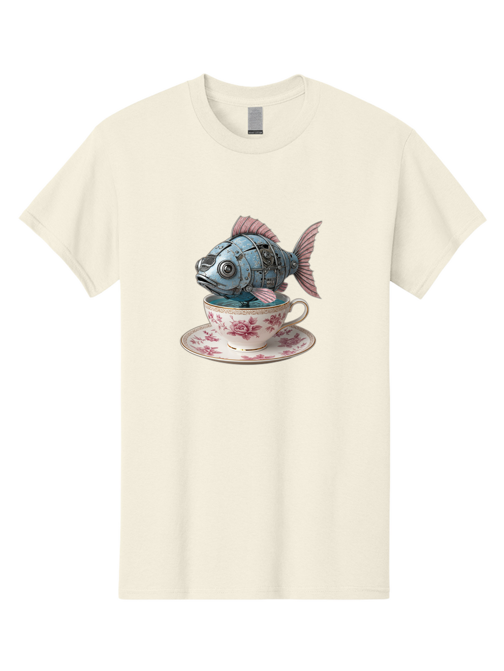 Clockwork-Fish Men'S Graphic Tee, 100% Cotton, Comfortable Casual Summer Wear, Machine Washable, Vintage Camera, Old Camera, Antique Camera, Black Camera, Classic Photography, Photography Equipment, Nostalgic Device, Film Camera, Camera Art Bak263