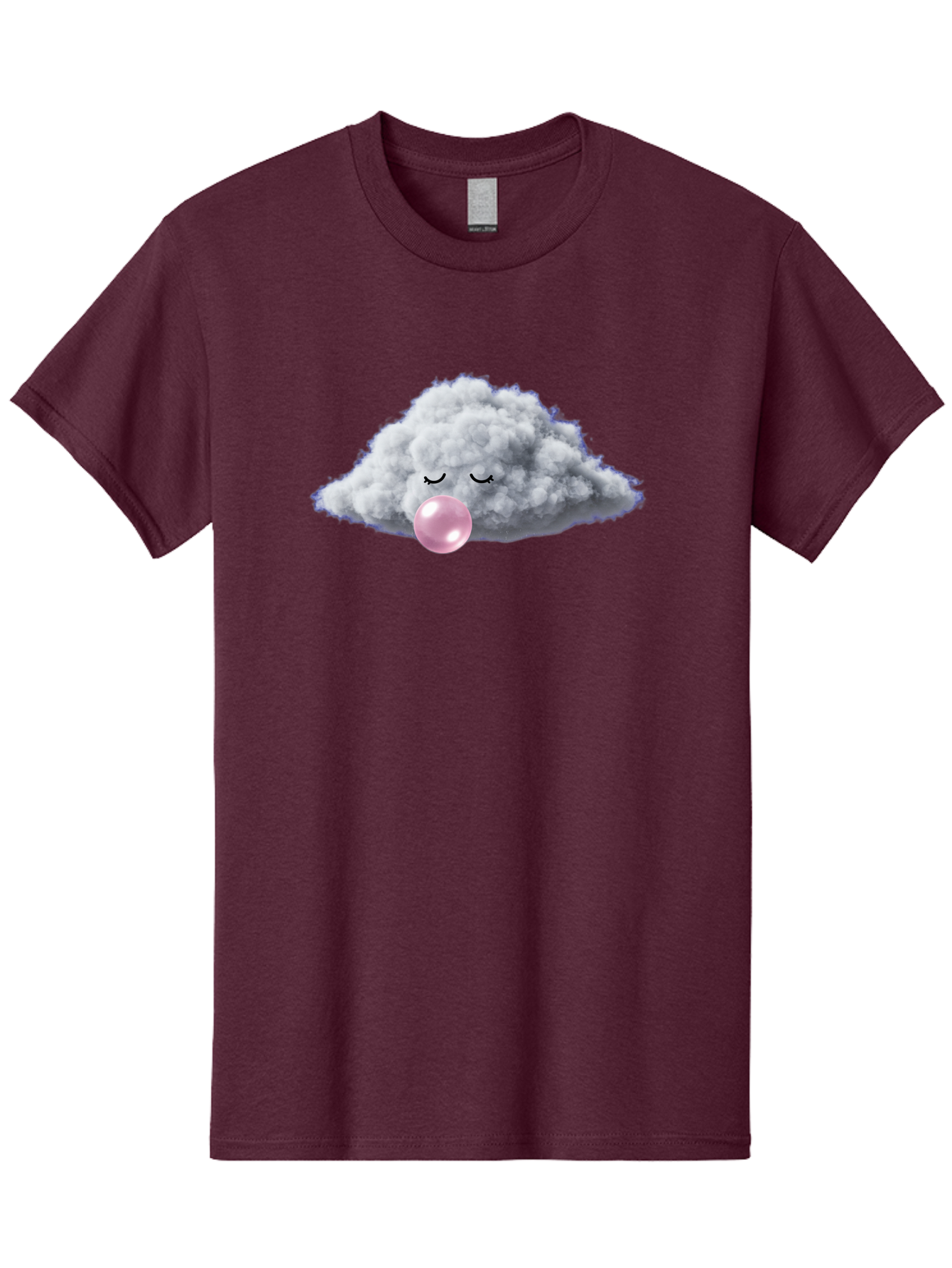 Cloud-Blowing-Bubble-1 Men'S Graphic Tee, 100% Cotton, Comfortable Casual Summer Wear, Machine Washable, Vintage Camera, Old Camera, Antique Camera, Black Camera, Classic Photography, Photography Equipment, Nostalgic Device, Film Camera, Bak264