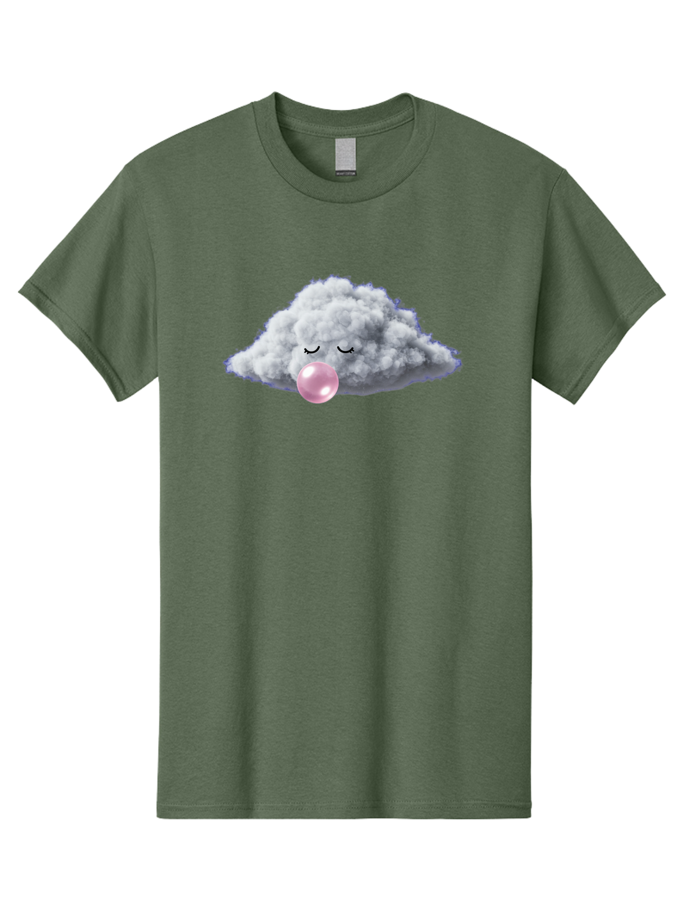 Cloud-Blowing-Bubble-1 Men'S Graphic Tee, 100% Cotton, Comfortable Casual Summer Wear, Machine Washable, Vintage Camera, Old Camera, Antique Camera, Black Camera, Classic Photography, Photography Equipment, Nostalgic Device, Film Camera, Bak264