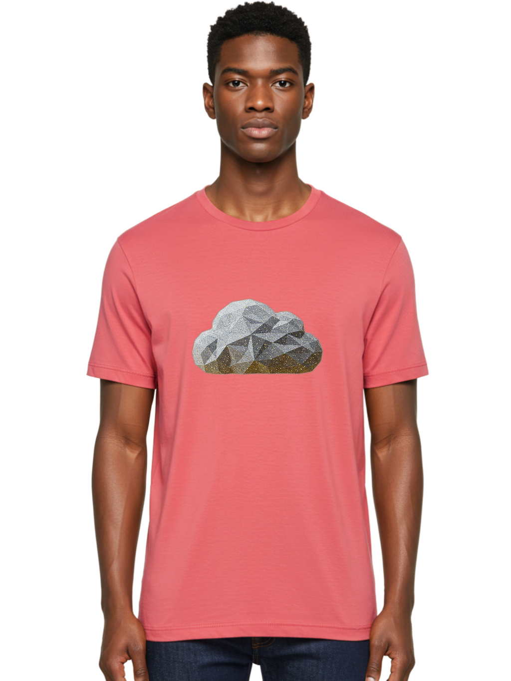 Cloud Men'S Graphic Tee, 100% Cotton, Comfortable Casual Summer Wear, Machine Washable, Vintage Camera, Old Camera, Antique Camera, Black Camera, Classic Photography, Photography Equipment, Nostalgic Device, Film Camera, Camera Art Bak270