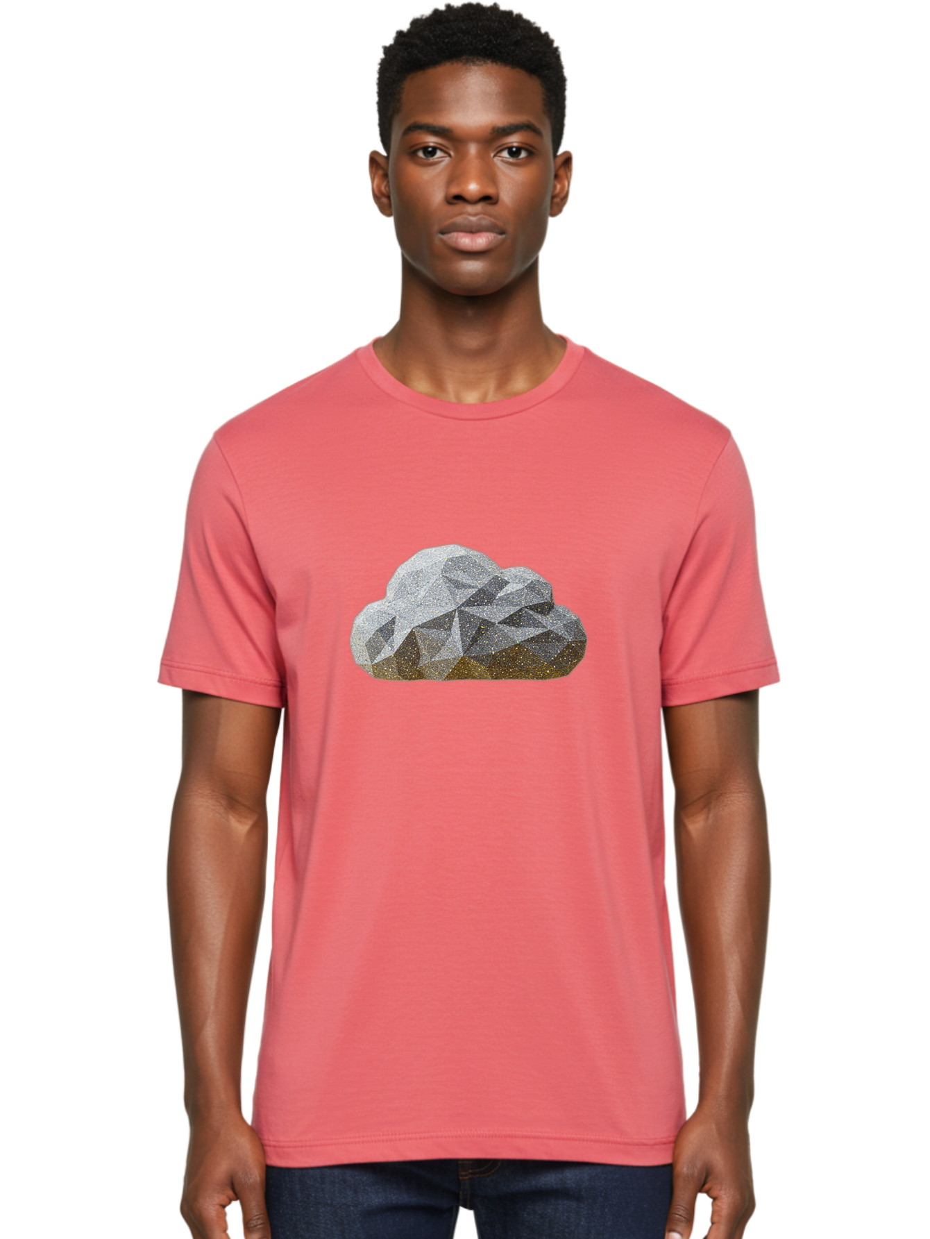 Cloud Men'S Graphic Tee, 100% Cotton, Comfortable Casual Summer Wear, Machine Washable, Vintage Camera, Old Camera, Antique Camera, Black Camera, Classic Photography, Photography Equipment, Nostalgic Device, Film Camera, Camera Art Bak270