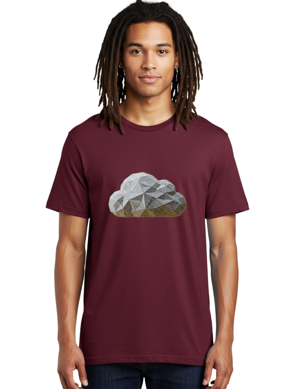 Cloud Men'S Graphic Tee, 100% Cotton, Comfortable Casual Summer Wear, Machine Washable, Vintage Camera, Old Camera, Antique Camera, Black Camera, Classic Photography, Photography Equipment, Nostalgic Device, Film Camera, Camera Art Bak270