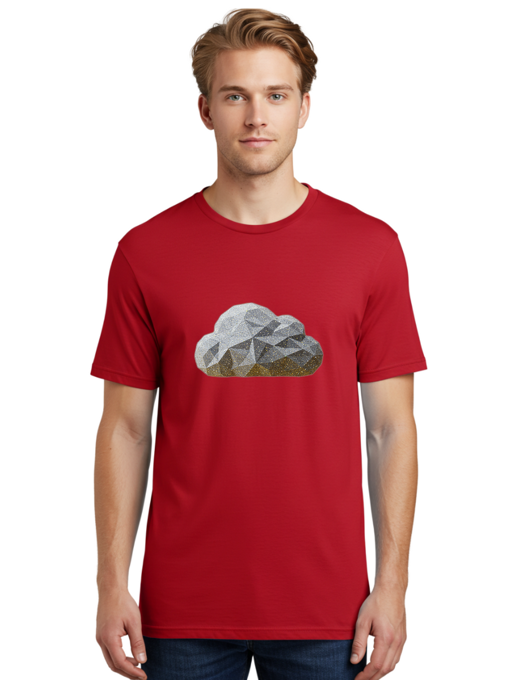 Cloud Men'S Graphic Tee, 100% Cotton, Comfortable Casual Summer Wear, Machine Washable, Vintage Camera, Old Camera, Antique Camera, Black Camera, Classic Photography, Photography Equipment, Nostalgic Device, Film Camera, Camera Art Bak270