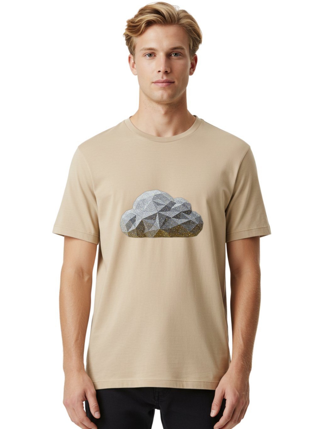 Cloud Men'S Graphic Tee, 100% Cotton, Comfortable Casual Summer Wear, Machine Washable, Vintage Camera, Old Camera, Antique Camera, Black Camera, Classic Photography, Photography Equipment, Nostalgic Device, Film Camera, Camera Art Bak270
