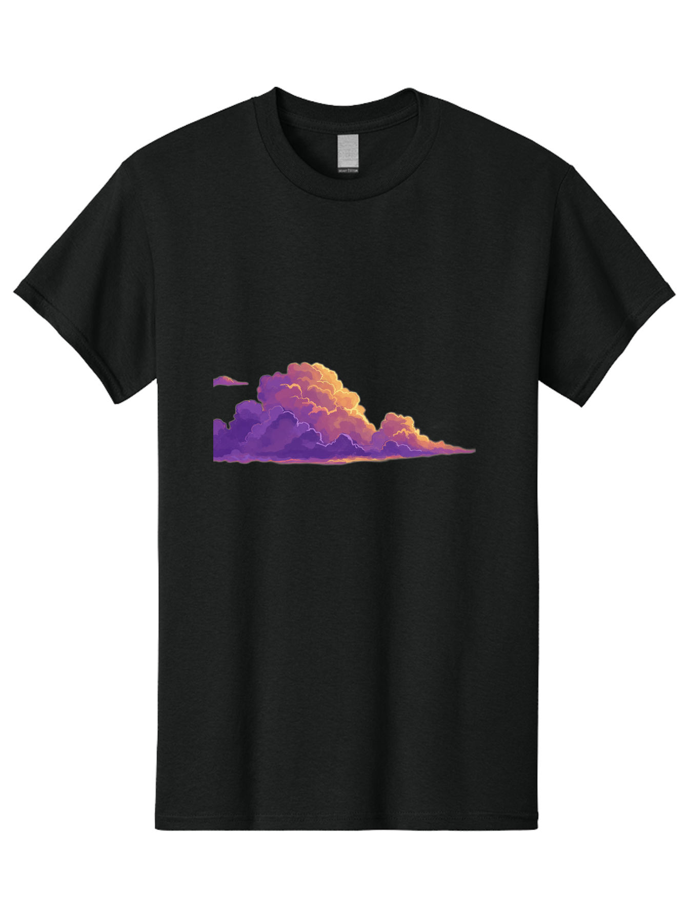 Clouds Men'S Graphic Tee, 100% Cotton, Comfortable Casual Summer Wear, Machine Washable, Vintage Camera, Old Camera, Antique Camera, Black Camera, Classic Photography, Photography Equipment, Nostalgic Device, Film Camera, Camera Art Bak272