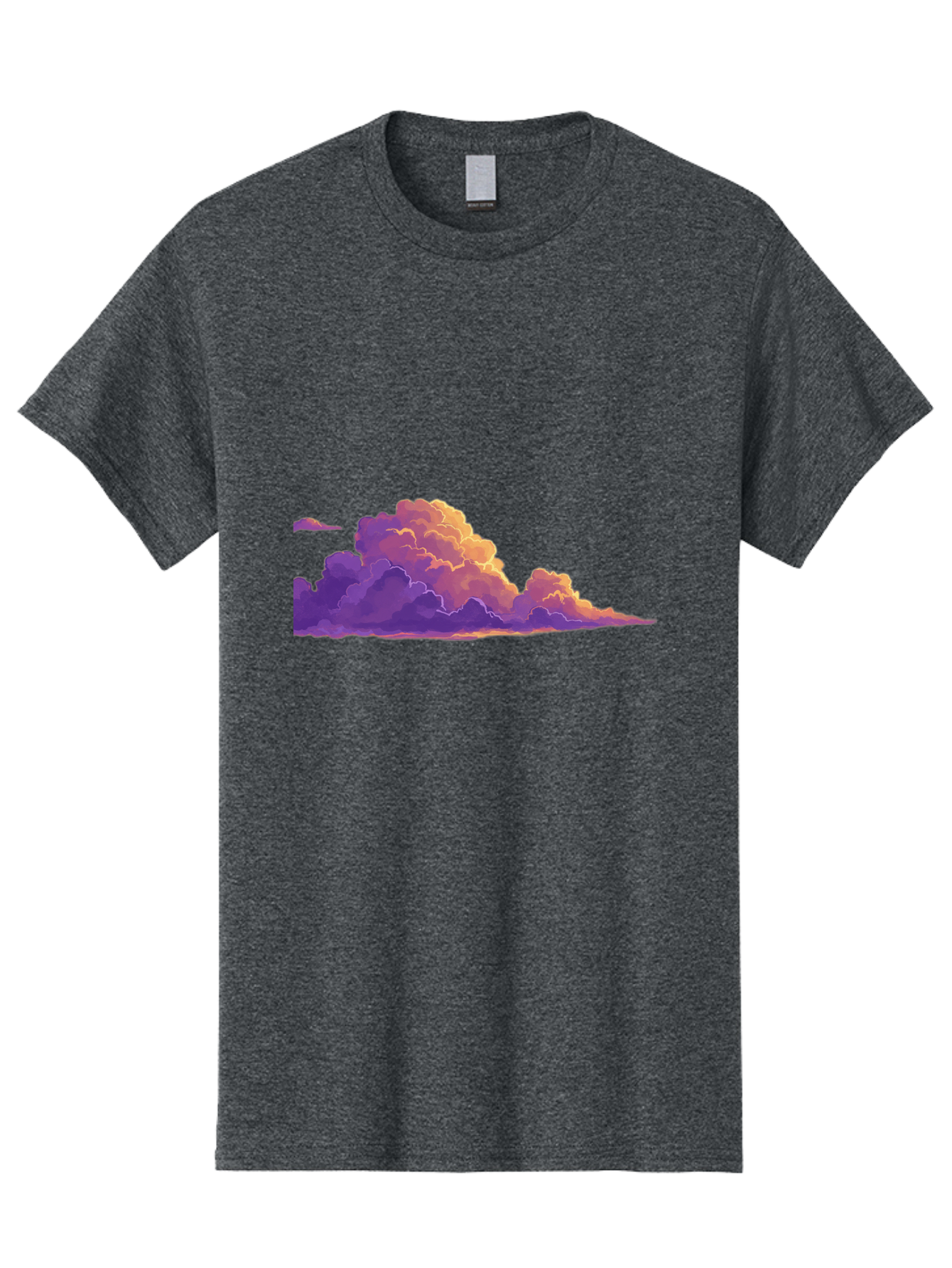 Clouds Men'S Graphic Tee, 100% Cotton, Comfortable Casual Summer Wear, Machine Washable, Vintage Camera, Old Camera, Antique Camera, Black Camera, Classic Photography, Photography Equipment, Nostalgic Device, Film Camera, Camera Art Bak272