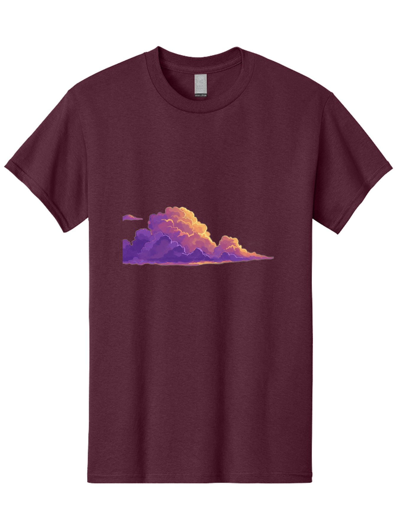 Clouds Men'S Graphic Tee, 100% Cotton, Comfortable Casual Summer Wear, Machine Washable, Vintage Camera, Old Camera, Antique Camera, Black Camera, Classic Photography, Photography Equipment, Nostalgic Device, Film Camera, Camera Art Bak272