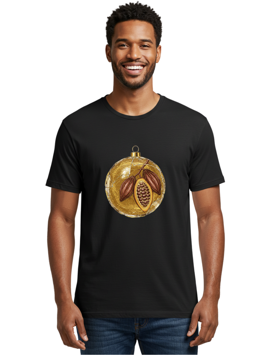 Cocoa-Pod-Ornament Men'S Graphic Tee, 100% Cotton, Comfortable Casual Summer Wear, Machine Washable, Vintage Camera, Old Camera, Antique Camera, Black Camera, Classic Photography, Photography Equipment, Nostalgic Device, Film Camera, Bak277