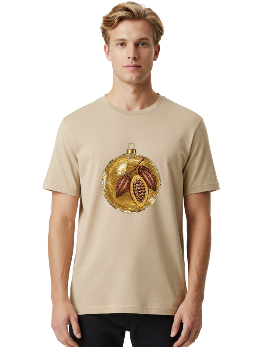 Cocoa-Pod-Ornament Men'S Graphic Tee, 100% Cotton, Comfortable Casual Summer Wear, Machine Washable, Vintage Camera, Old Camera, Antique Camera, Black Camera, Classic Photography, Photography Equipment, Nostalgic Device, Film Camera, Bak277