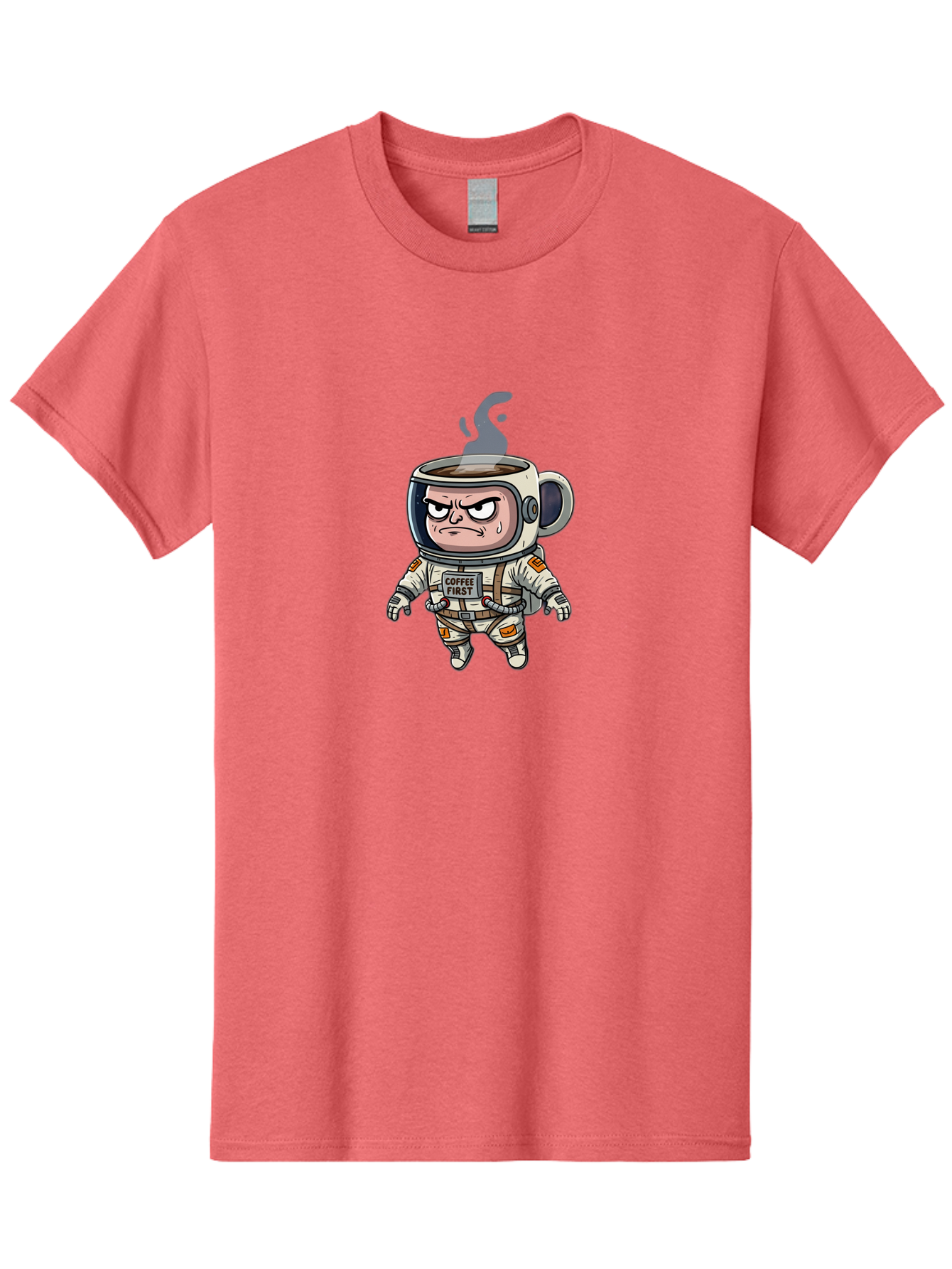 Coffee-First-4 Men'S Graphic Tee, 100% Cotton, Comfortable Casual Summer Wear, Machine Washable, Vintage Camera, Old Camera, Antique Camera, Black Camera, Classic Photography, Photography Equipment, Nostalgic Device, Film Camera, Camera Art Bak282