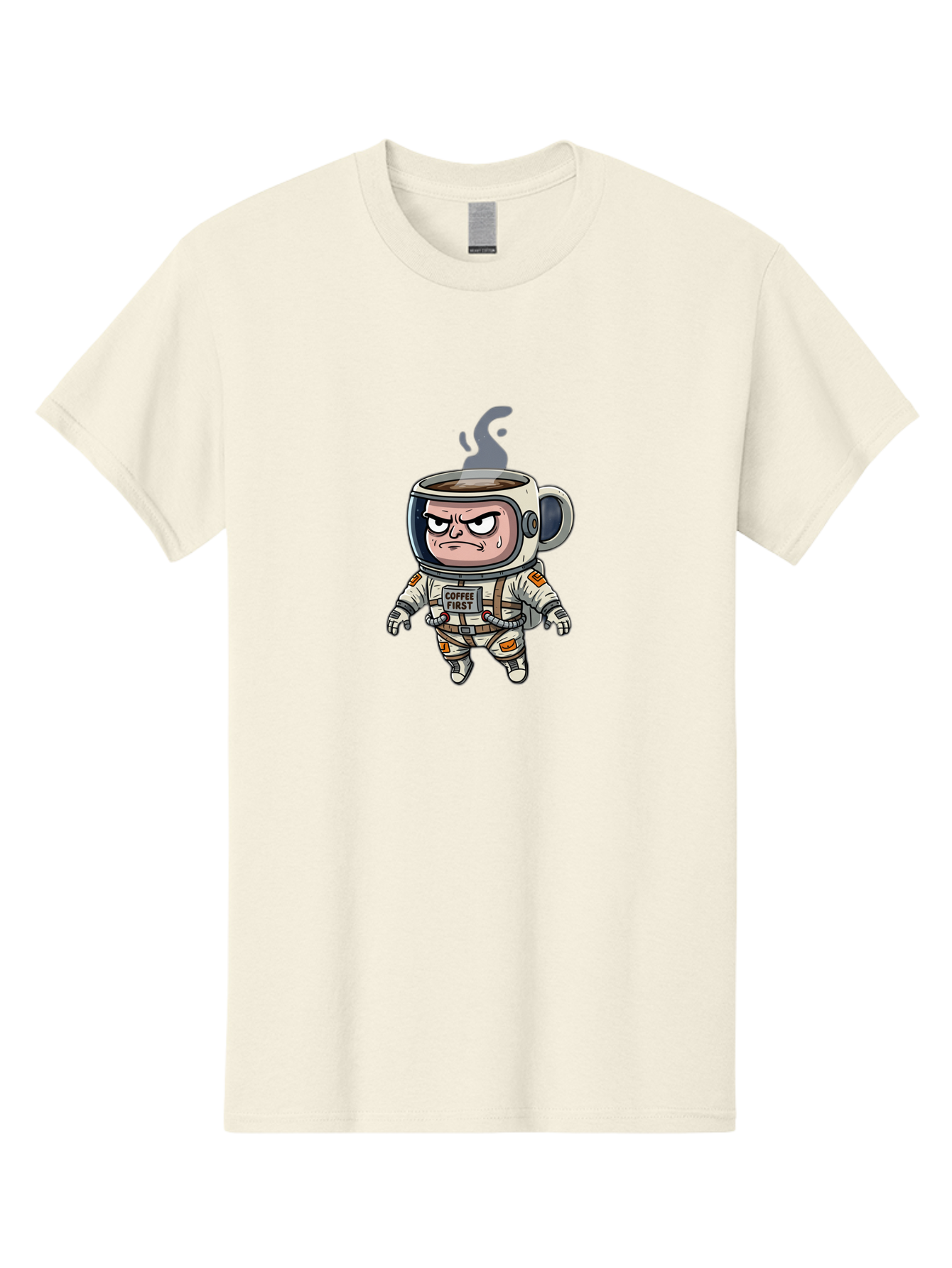 Coffee-First-4 Men'S Graphic Tee, 100% Cotton, Comfortable Casual Summer Wear, Machine Washable, Vintage Camera, Old Camera, Antique Camera, Black Camera, Classic Photography, Photography Equipment, Nostalgic Device, Film Camera, Camera Art Bak282