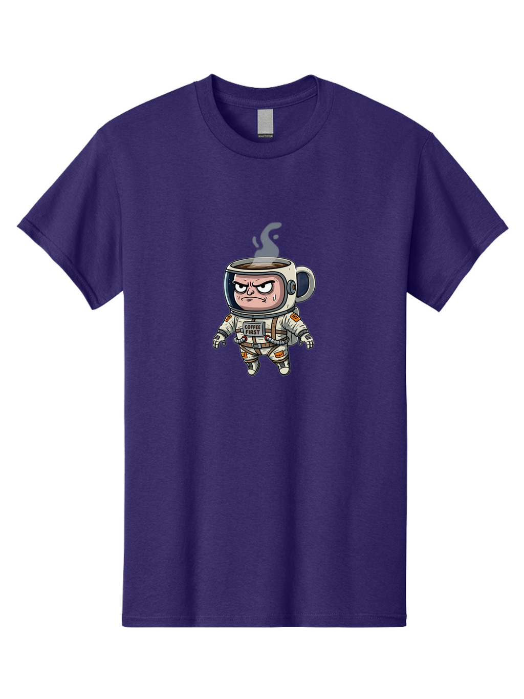 Coffee-First-4 Men'S Graphic Tee, 100% Cotton, Comfortable Casual Summer Wear, Machine Washable, Vintage Camera, Old Camera, Antique Camera, Black Camera, Classic Photography, Photography Equipment, Nostalgic Device, Film Camera, Camera Art Bak282