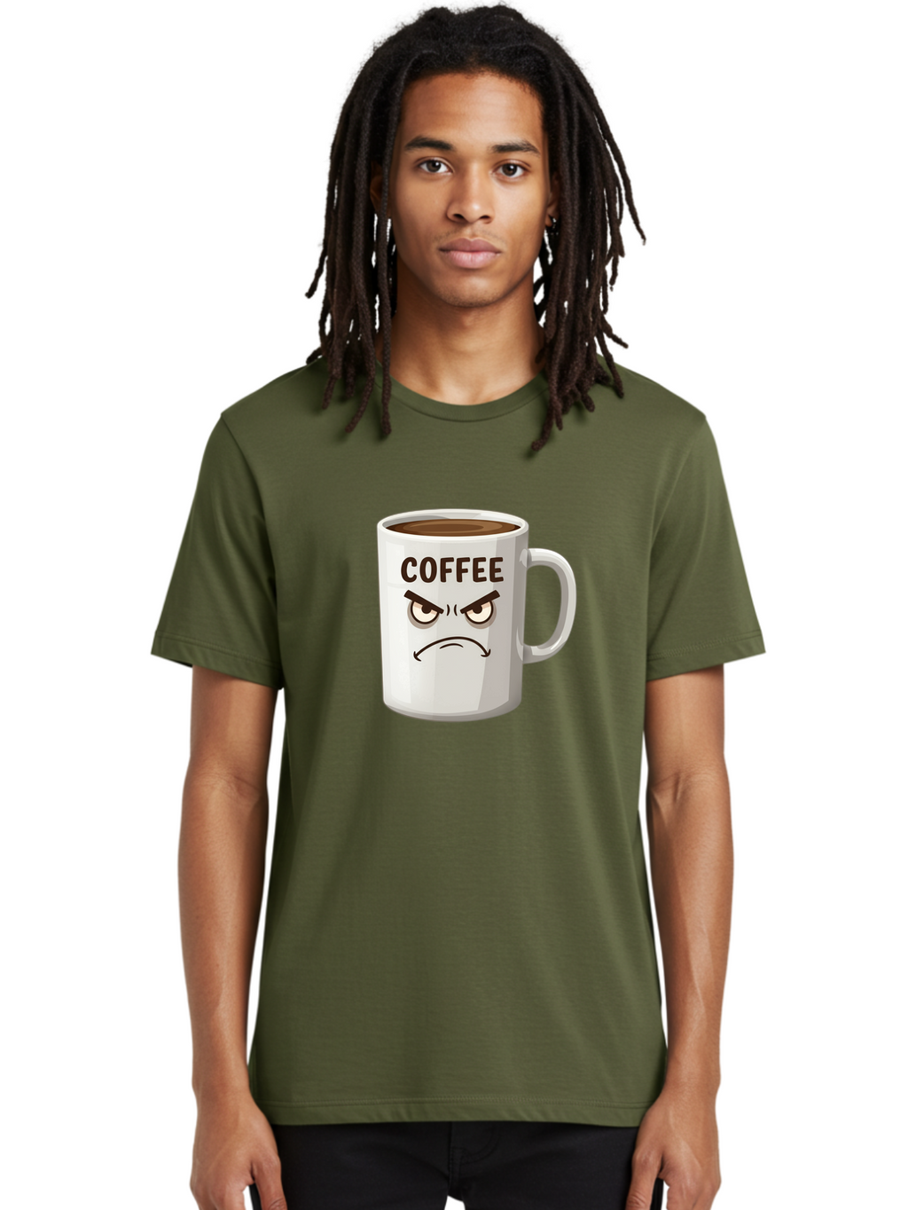 Coffee Men'S Graphic Tee, 100% Cotton, Comfortable Casual Summer Wear, Machine Washable, Vintage Camera, Old Camera, Antique Camera, Black Camera, Classic Photography, Photography Equipment, Nostalgic Device, Film Camera, Camera Art Bak284