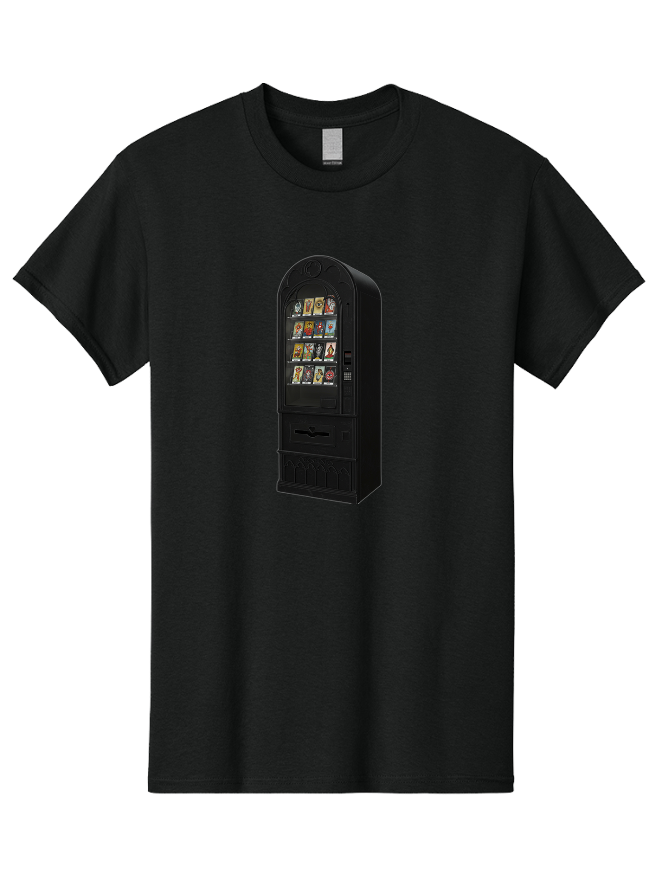 Collectible-Card-Vending-Machine Men'S Graphic Tee, 100% Cotton, Comfortable Casual Summer Wear, Machine Washable, Vintage Camera, Old Camera, Antique Camera, Black Camera, Classic Photography, Photography Equipment, Nostalgic Device, Bak287