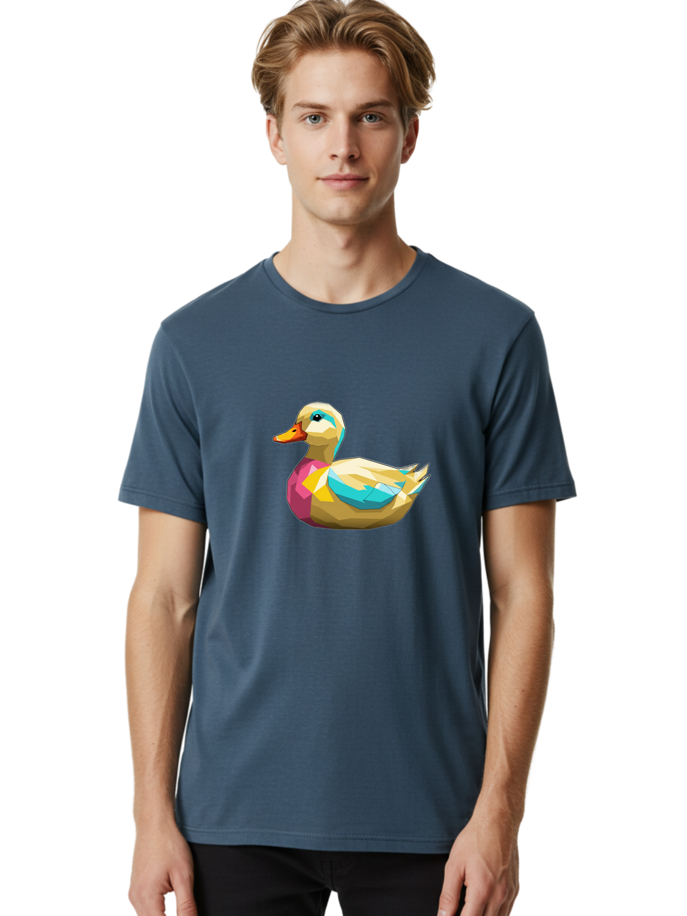 Colorful-Duck Men'S Graphic Tee, 100% Cotton, Comfortable Casual Summer Wear, Machine Washable, Vintage Camera, Old Camera, Antique Camera, Black Camera, Classic Photography, Photography Equipment, Nostalgic Device, Film Camera, Camera Art Bak288