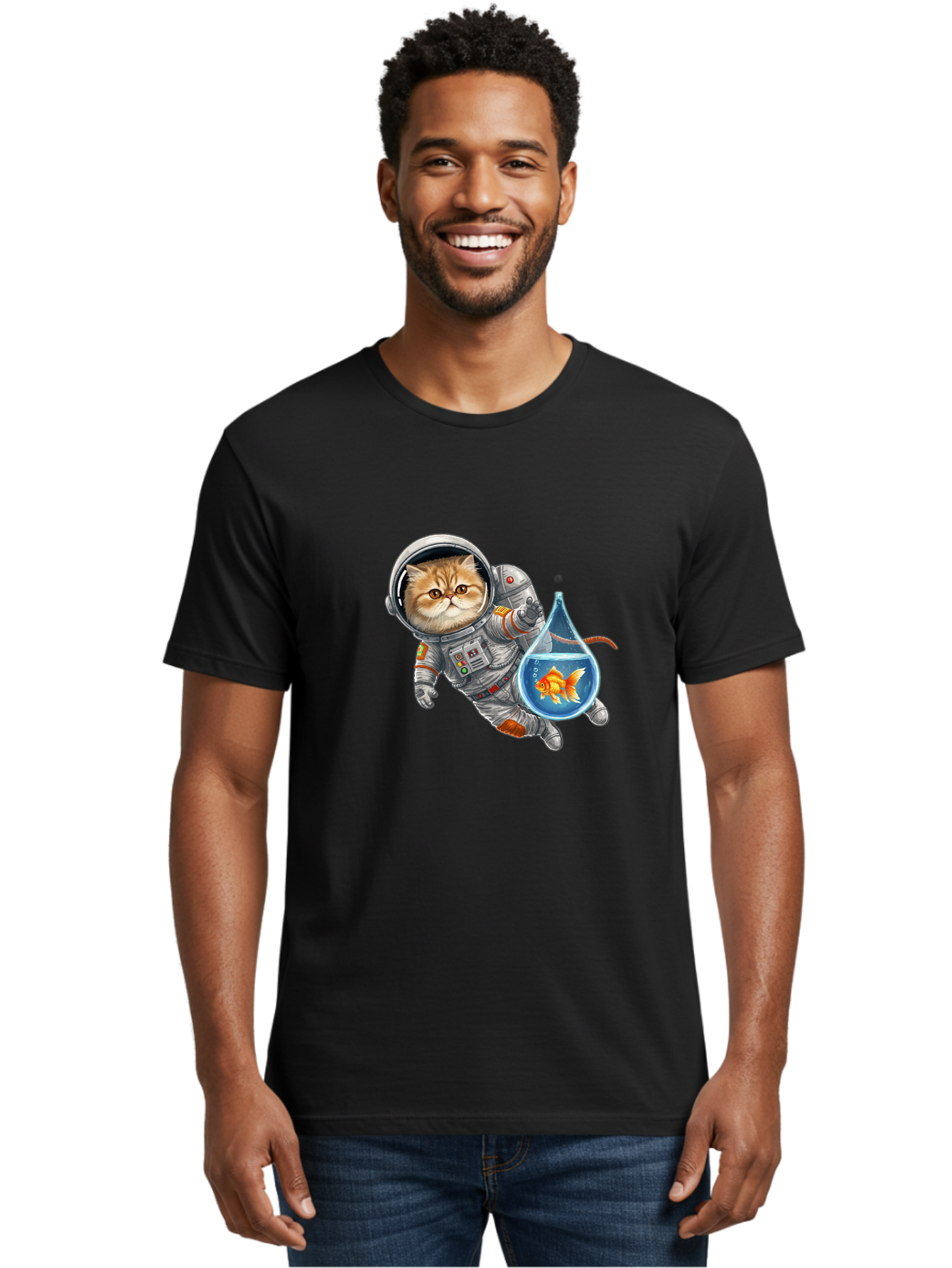 Cosmonaut-Kitten Men'S Graphic Tee, 100% Cotton, Comfortable Casual Summer Wear, Machine Washable, Vintage Camera, Old Camera, Antique Camera, Black Camera, Classic Photography, Photography Equipment, Nostalgic Device, Film Camera, Camera Art Bak295