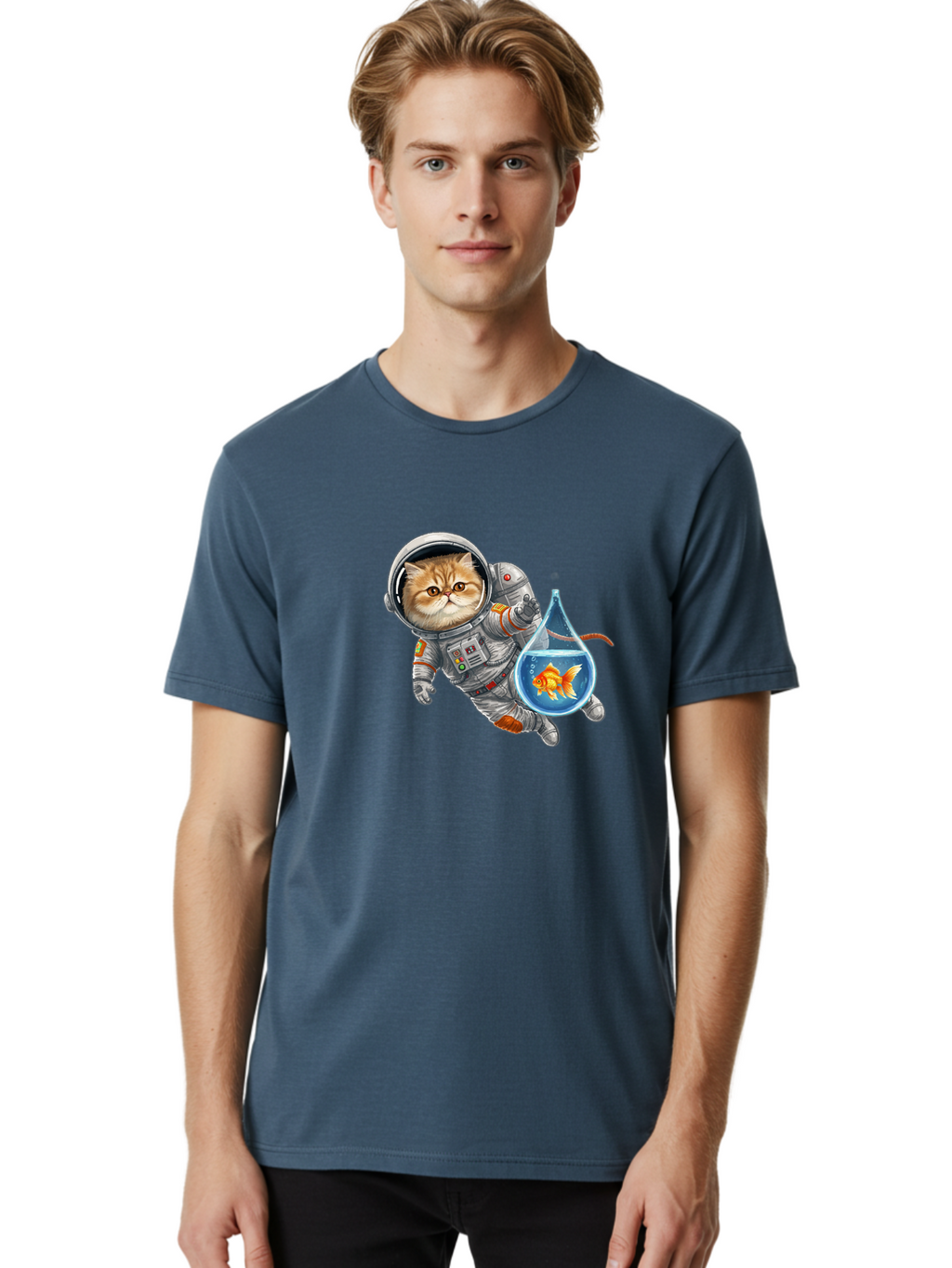 Cosmonaut-Kitten Men'S Graphic Tee, 100% Cotton, Comfortable Casual Summer Wear, Machine Washable, Vintage Camera, Old Camera, Antique Camera, Black Camera, Classic Photography, Photography Equipment, Nostalgic Device, Film Camera, Camera Art Bak295
