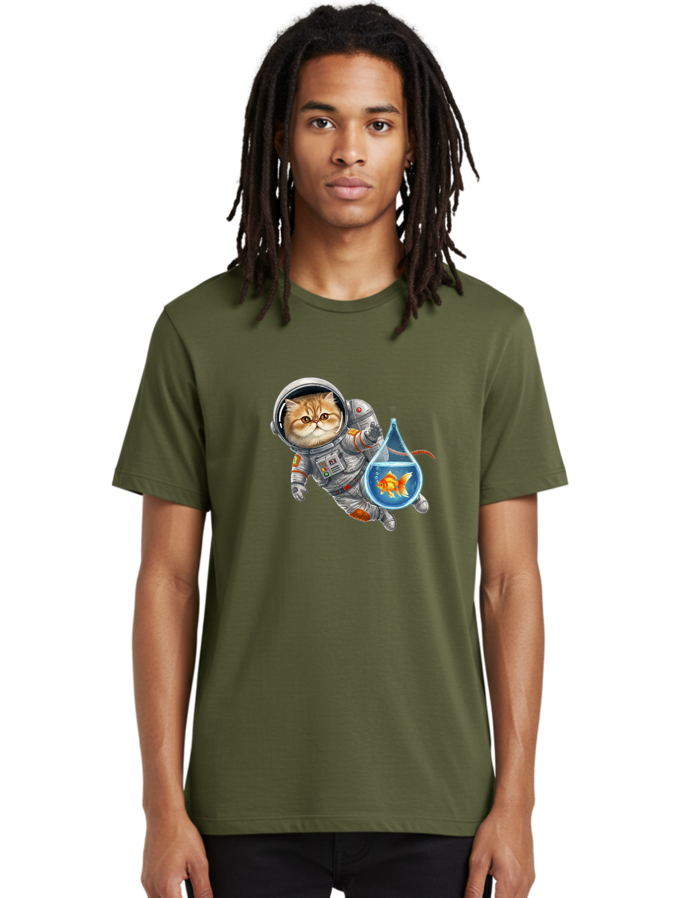 Cosmonaut-Kitten Men'S Graphic Tee, 100% Cotton, Comfortable Casual Summer Wear, Machine Washable, Vintage Camera, Old Camera, Antique Camera, Black Camera, Classic Photography, Photography Equipment, Nostalgic Device, Film Camera, Camera Art Bak295