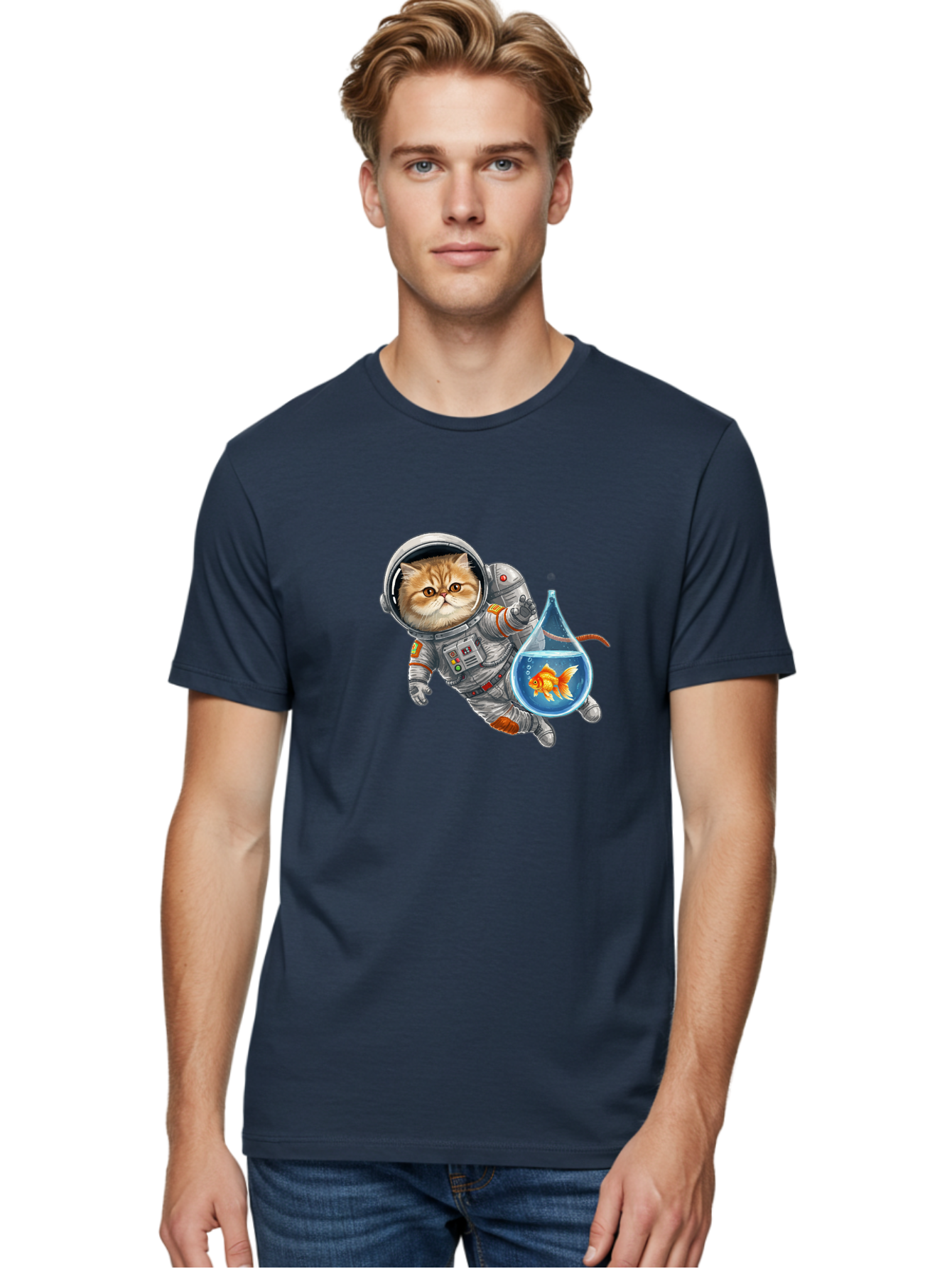 Cosmonaut-Kitten Men'S Graphic Tee, 100% Cotton, Comfortable Casual Summer Wear, Machine Washable, Vintage Camera, Old Camera, Antique Camera, Black Camera, Classic Photography, Photography Equipment, Nostalgic Device, Film Camera, Camera Art Bak295
