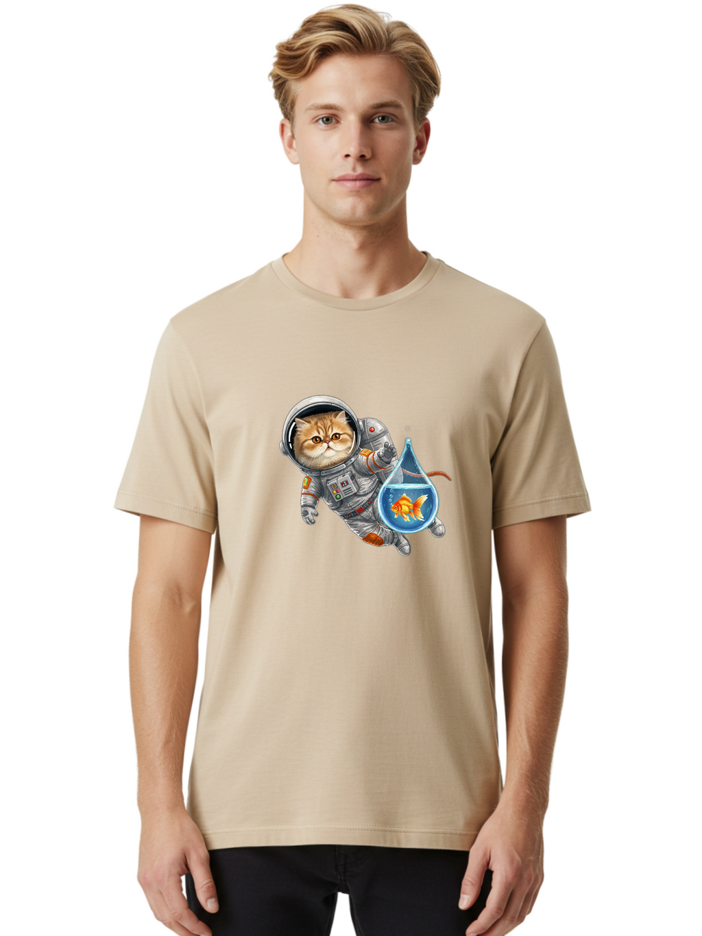 Cosmonaut-Kitten Men'S Graphic Tee, 100% Cotton, Comfortable Casual Summer Wear, Machine Washable, Vintage Camera, Old Camera, Antique Camera, Black Camera, Classic Photography, Photography Equipment, Nostalgic Device, Film Camera, Camera Art Bak295