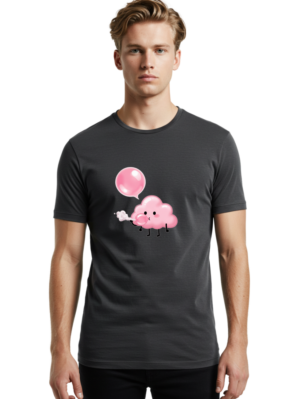 Cotton-Candy-1 Men'S Graphic Tee, 100% Cotton, Comfortable Casual Summer Wear, Machine Washable, Vintage Camera, Old Camera, Antique Camera, Black Camera, Classic Photography, Photography Equipment, Nostalgic Device, Film Camera, Camera Art Bak296