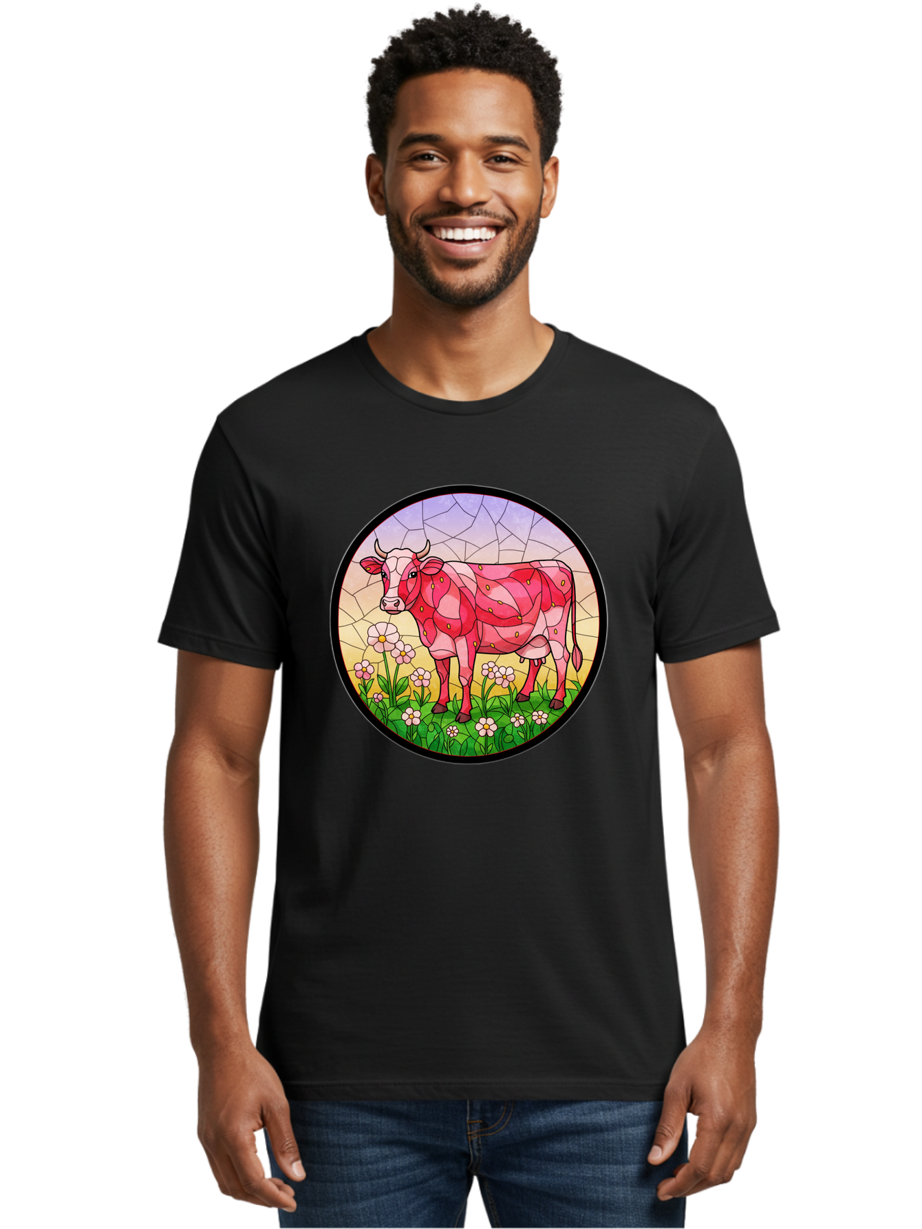 Cow-In-Field Men'S Graphic Tee, 100% Cotton, Comfortable Casual Summer Wear, Machine Washable, Vintage Camera, Old Camera, Antique Camera, Black Camera, Classic Photography, Photography Equipment, Nostalgic Device, Film Camera, Camera Art Bak300