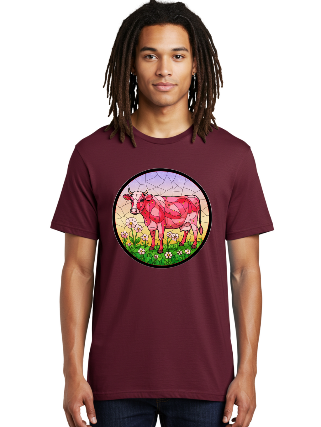 Cow-In-Field Men'S Graphic Tee, 100% Cotton, Comfortable Casual Summer Wear, Machine Washable, Vintage Camera, Old Camera, Antique Camera, Black Camera, Classic Photography, Photography Equipment, Nostalgic Device, Film Camera, Camera Art Bak300