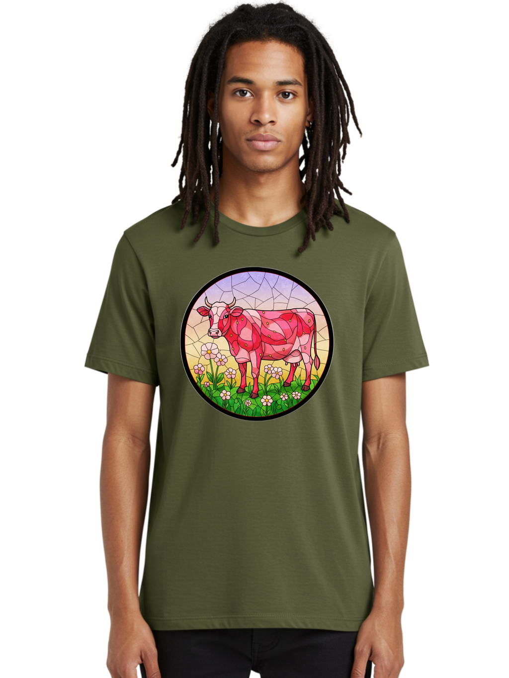 Cow-In-Field Men'S Graphic Tee, 100% Cotton, Comfortable Casual Summer Wear, Machine Washable, Vintage Camera, Old Camera, Antique Camera, Black Camera, Classic Photography, Photography Equipment, Nostalgic Device, Film Camera, Camera Art Bak300